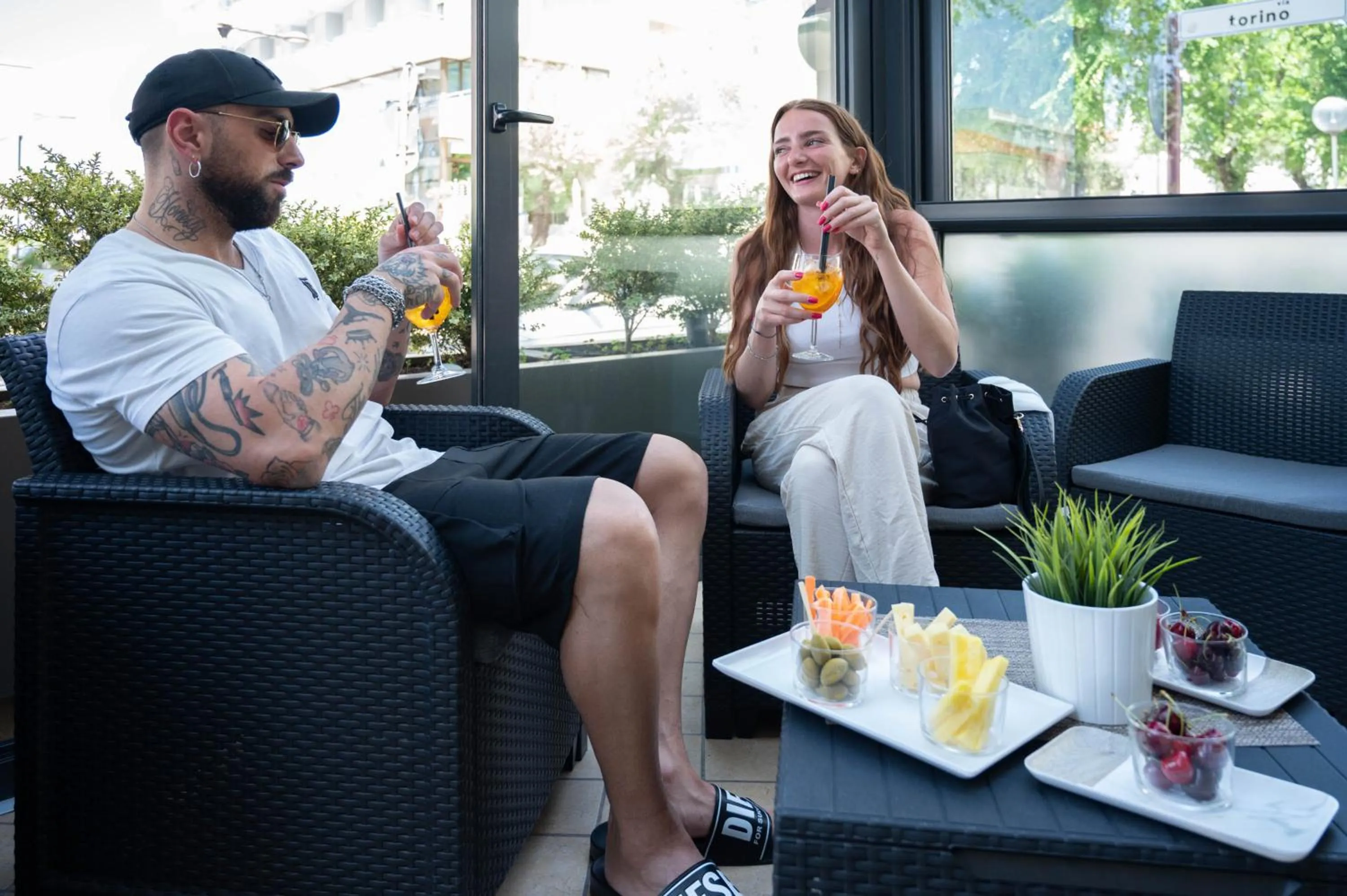 Patio in Hotel Philadelphia