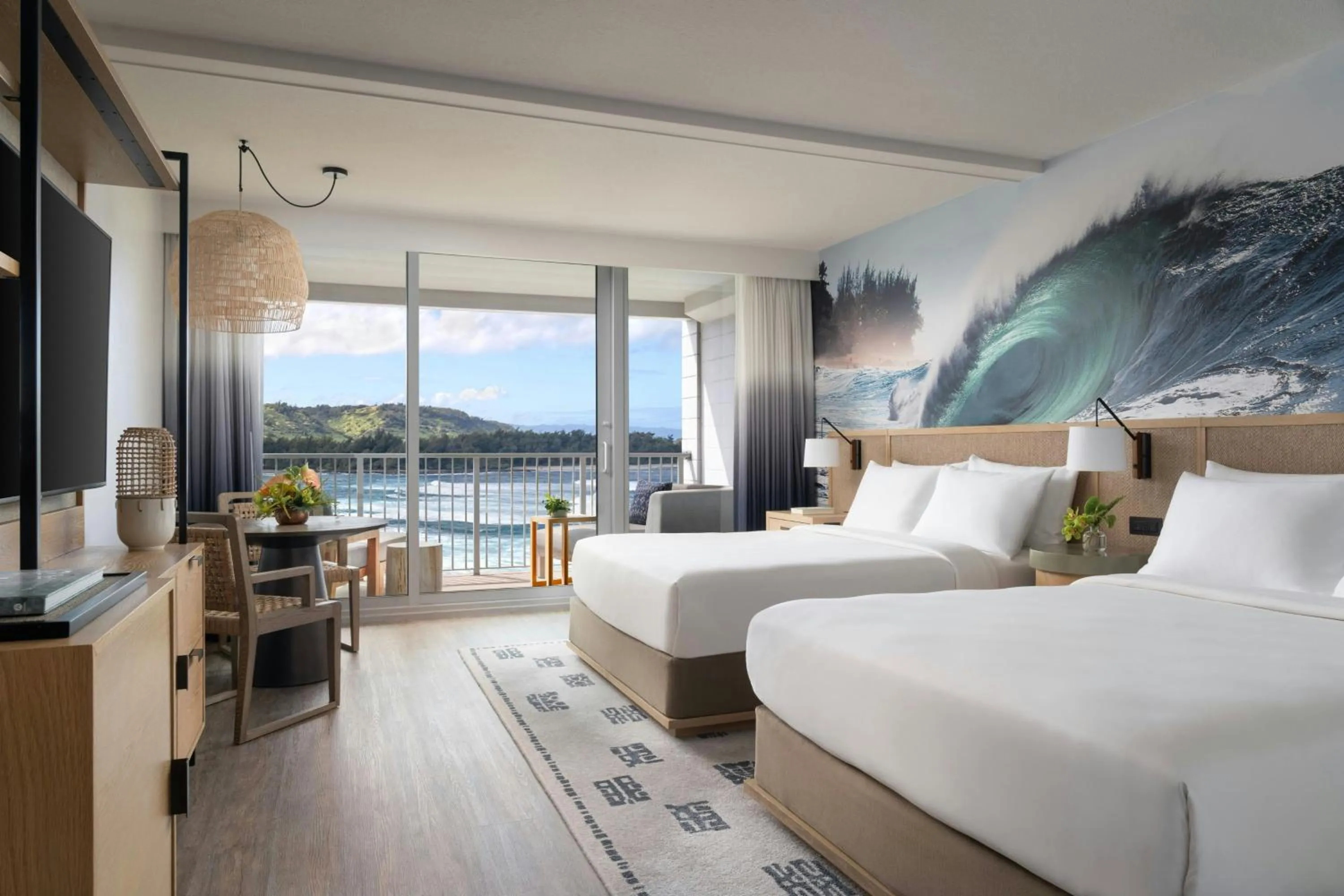 Photo of the whole room, Bed in The Ritz-Carlton O'ahu, Turtle Bay