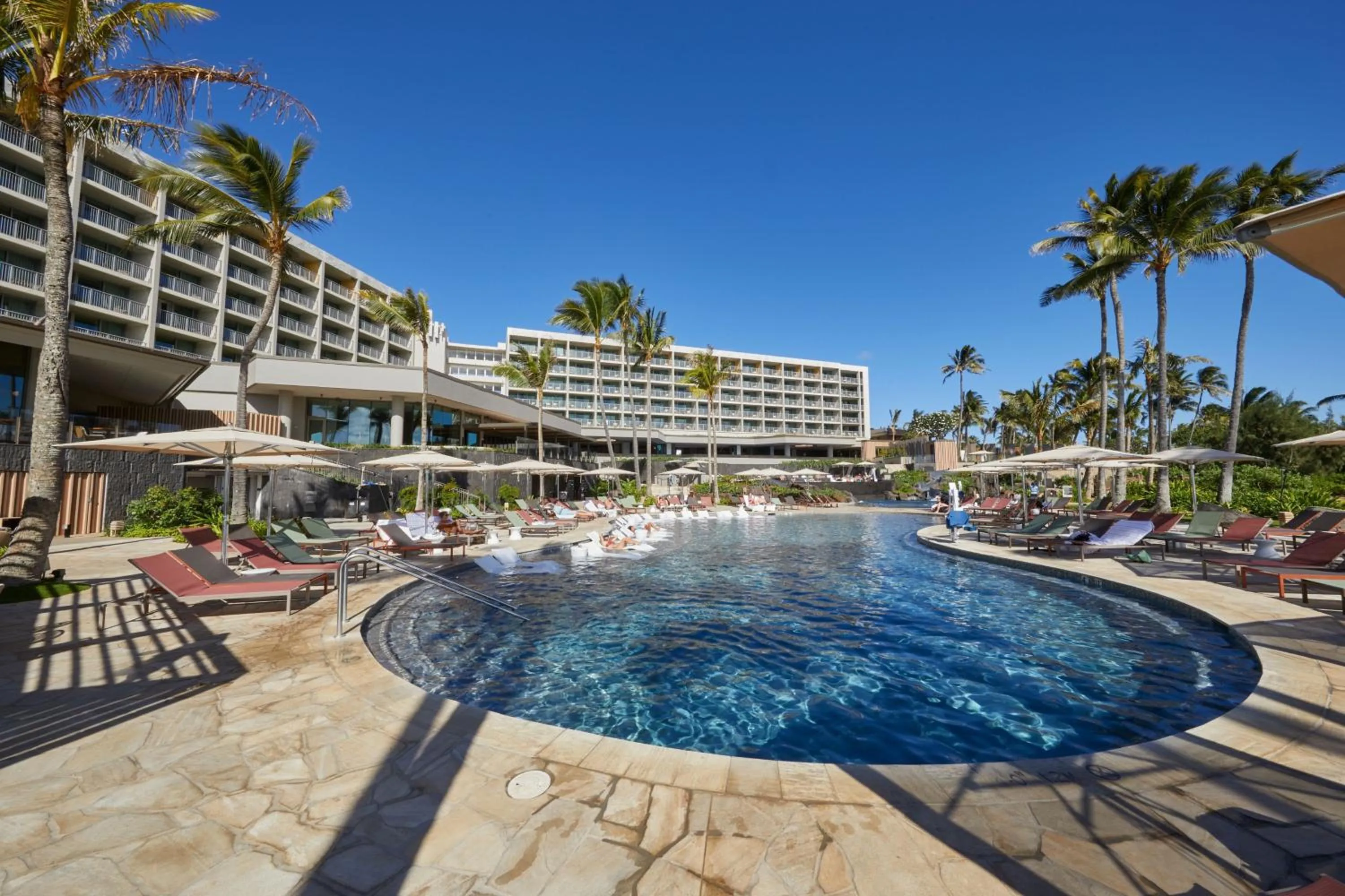 Swimming pool in The Ritz-Carlton O'ahu, Turtle Bay