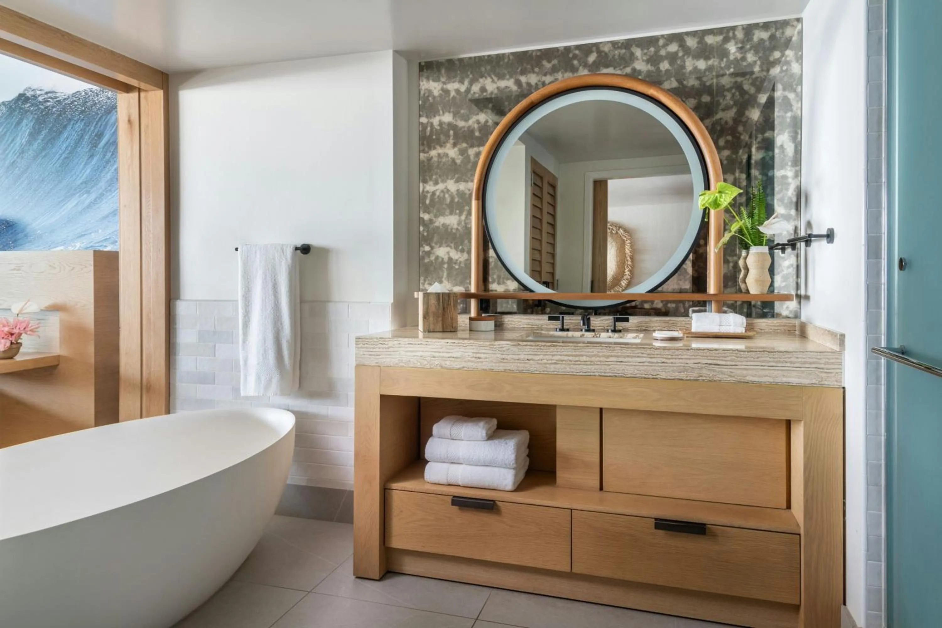 Bathroom in The Ritz-Carlton O'ahu, Turtle Bay