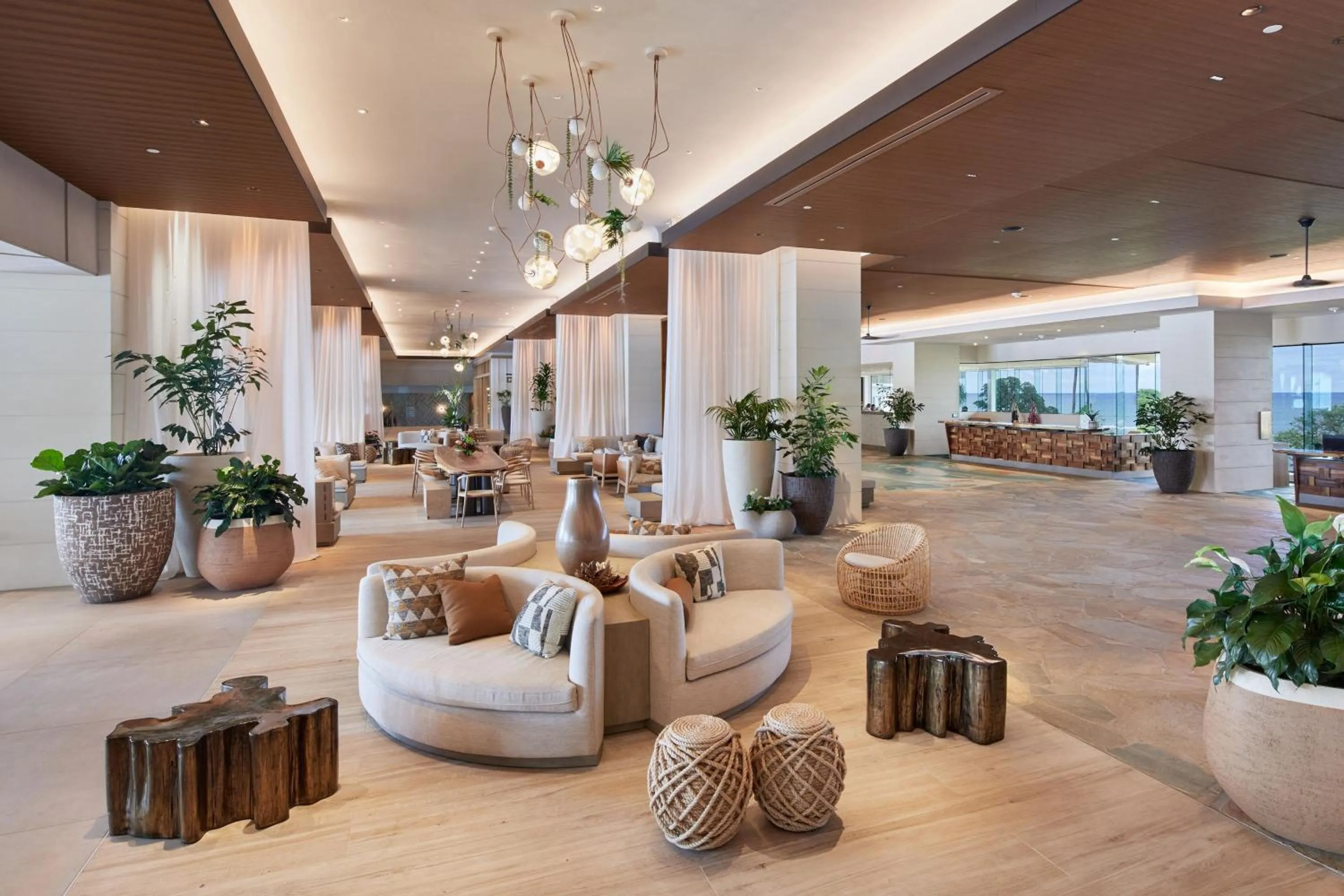 Lobby or reception in The Ritz-Carlton O'ahu, Turtle Bay