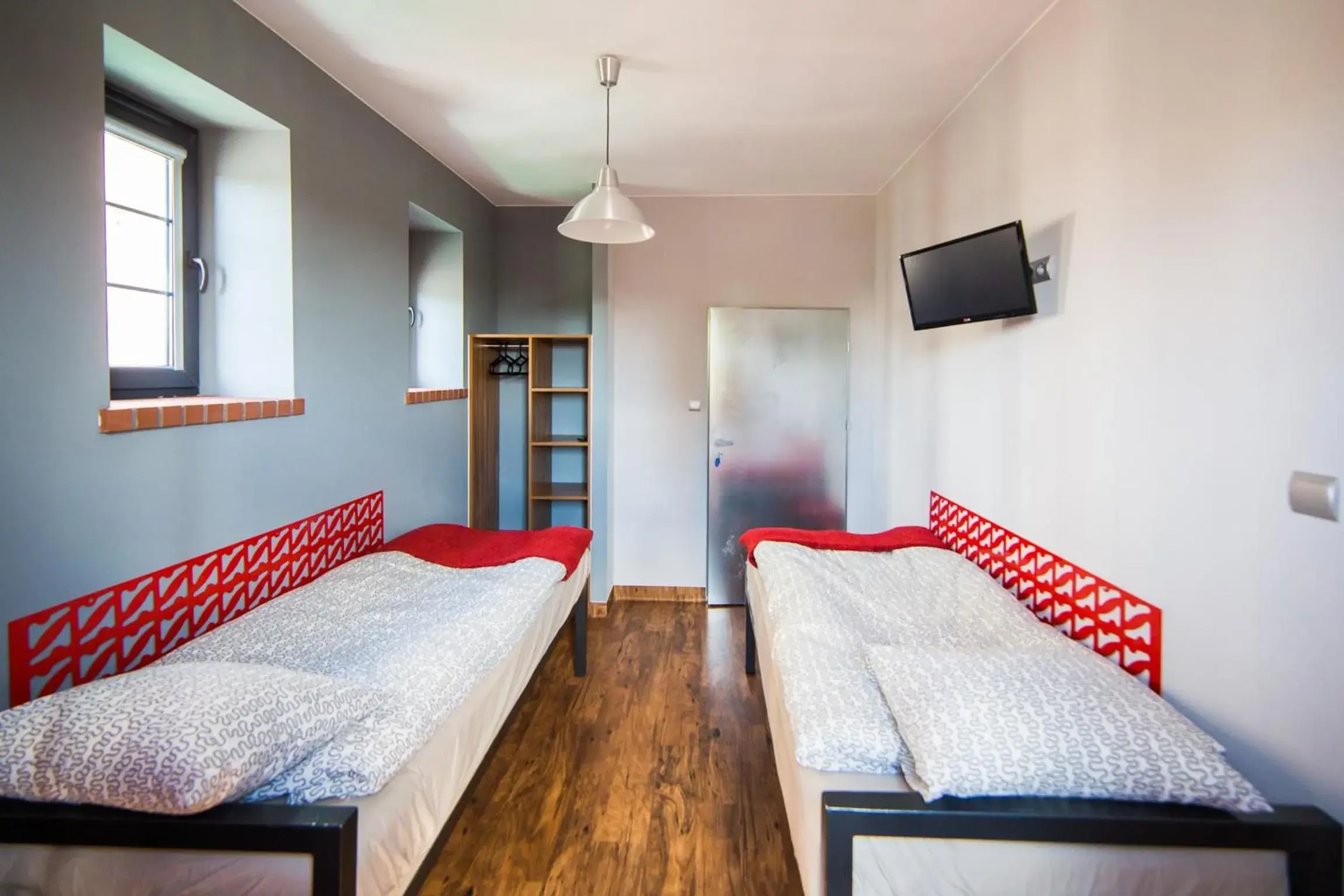 Twin Room - single occupancy in Hostel Fabryka Twin Room - single occupancy in Hostel Fabryka