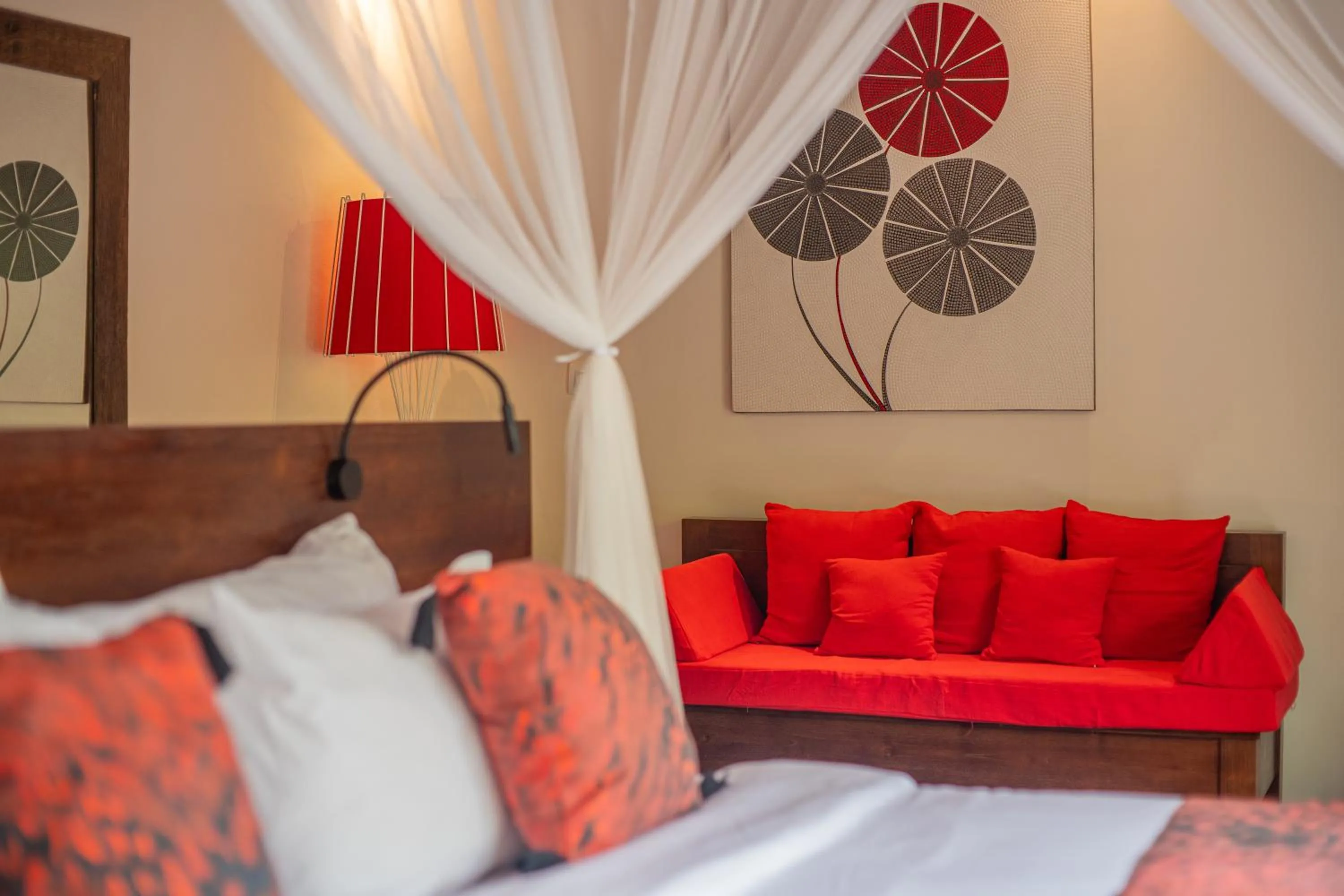 Decorative detail in Keliki Luxury Lodge