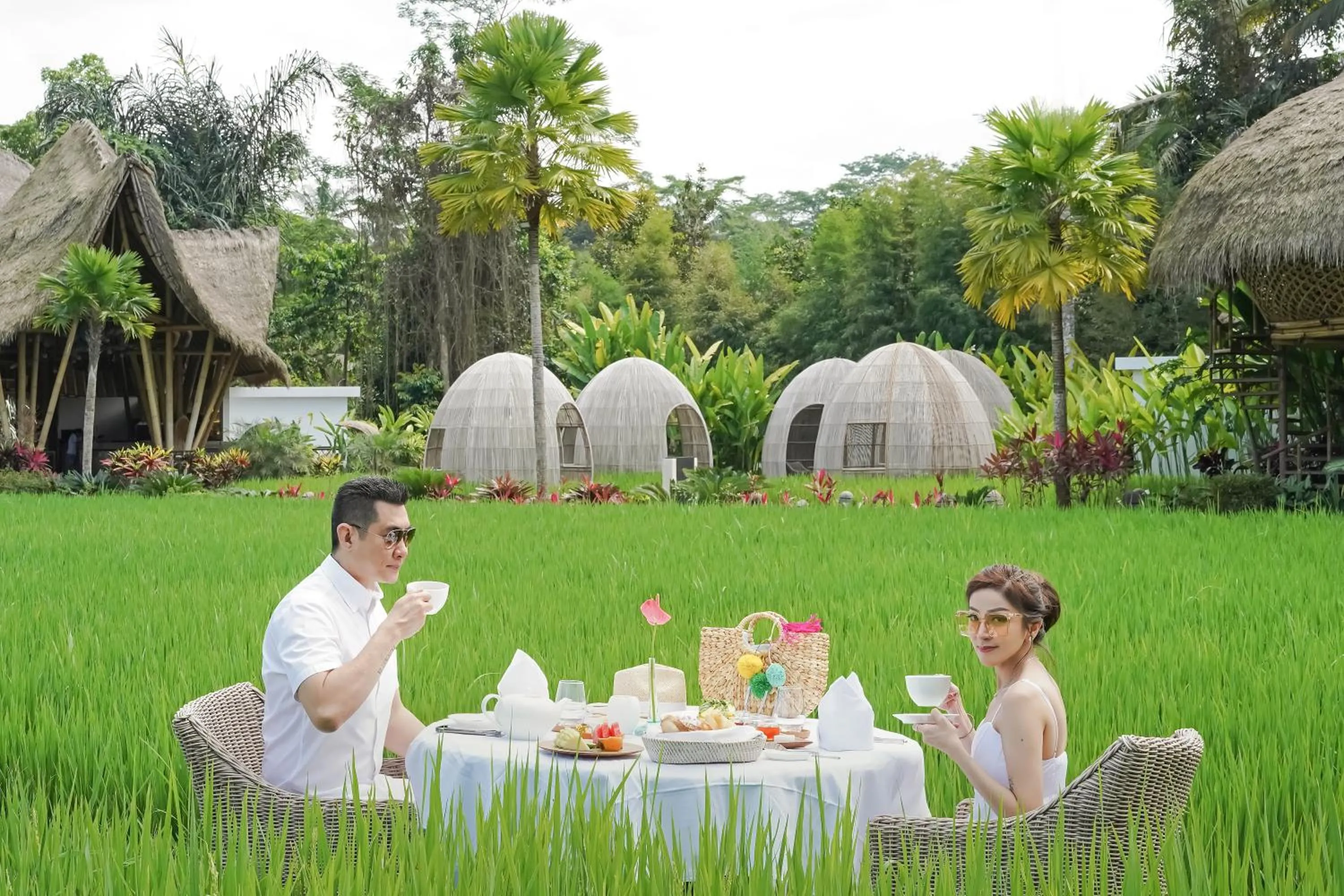 Garden in Keliki Luxury Lodge