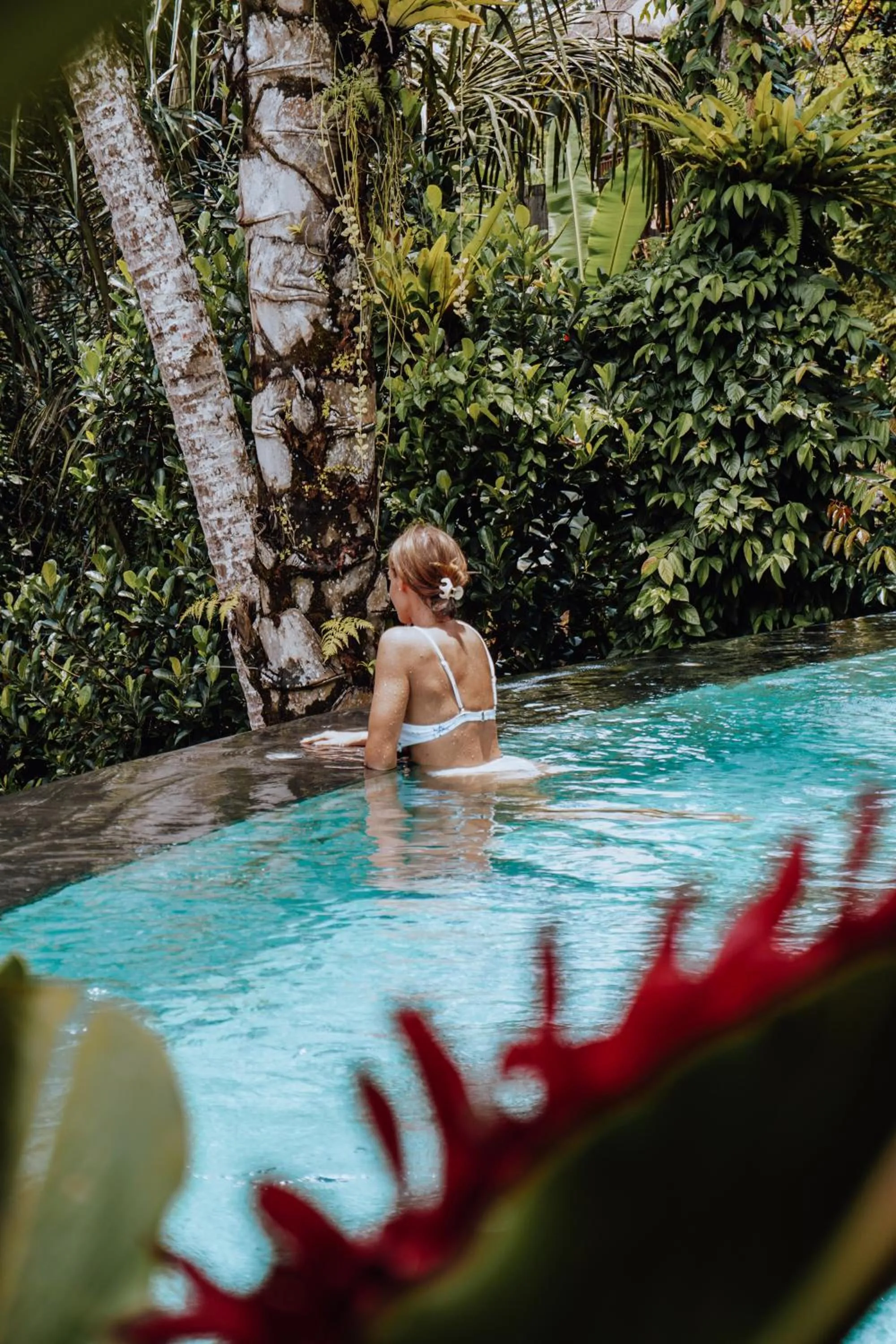 Swimming pool in Keliki Luxury Lodge