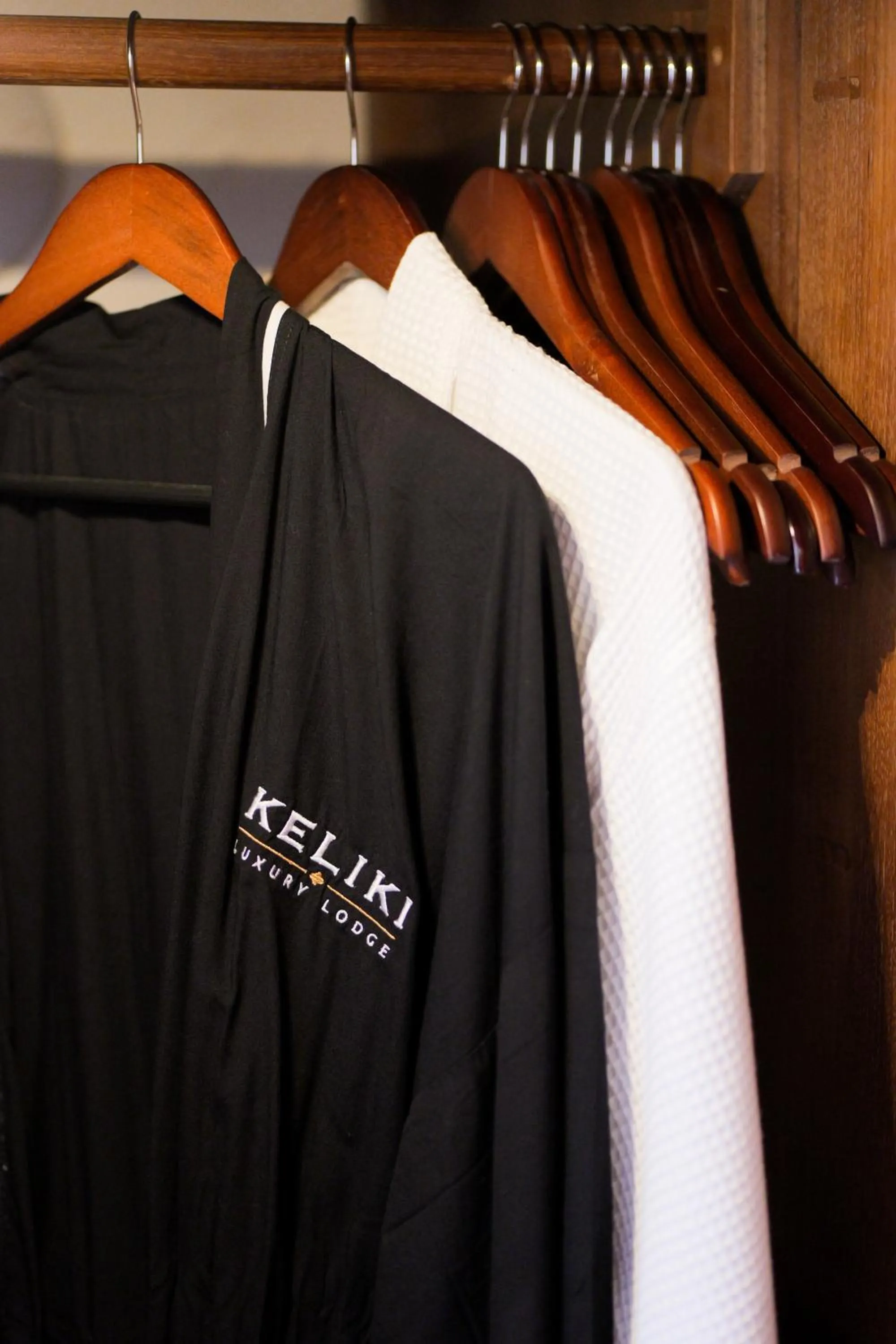 Bedroom in Keliki Luxury Lodge