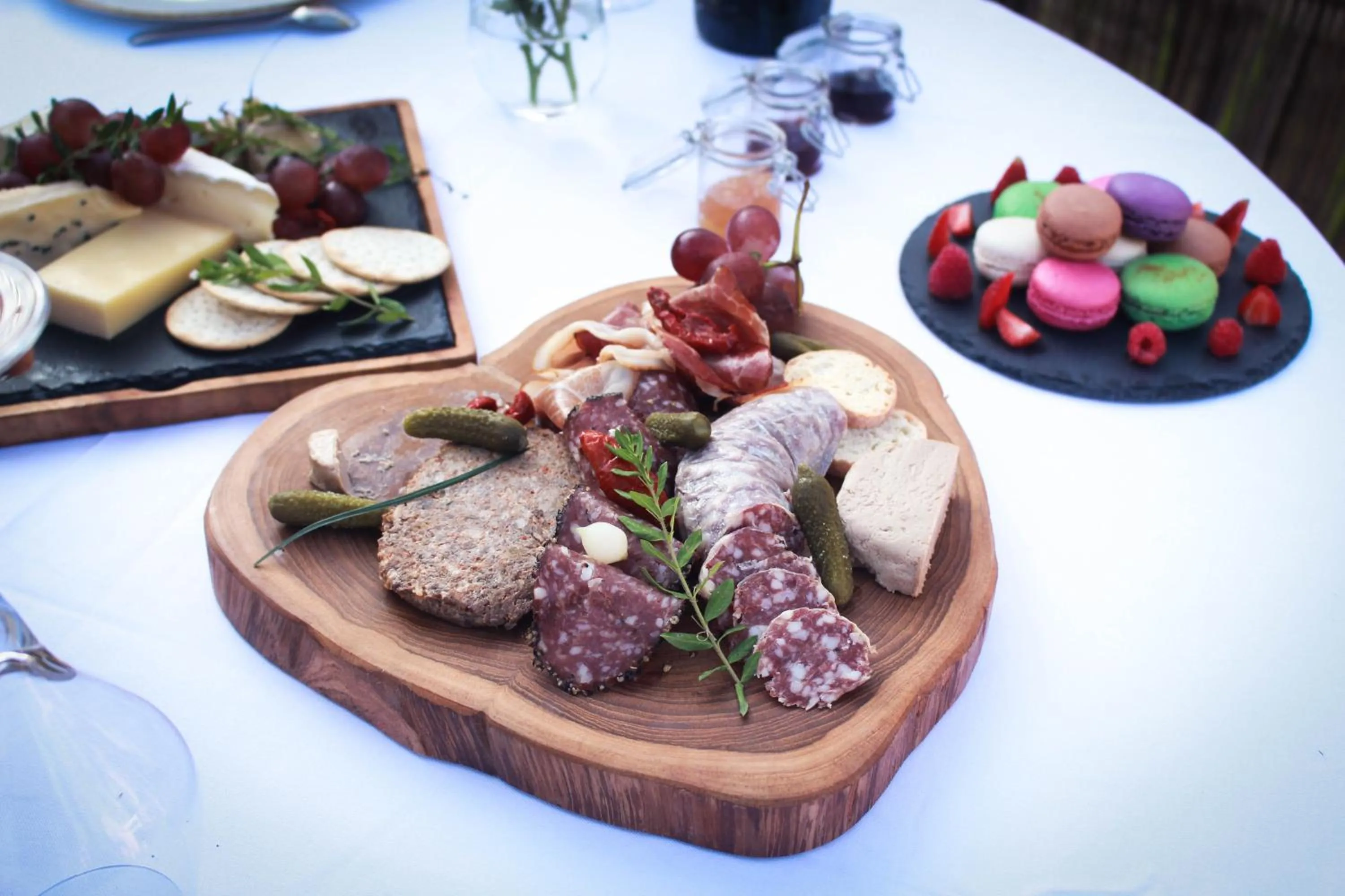 Food close-up in Keliki Luxury Lodge