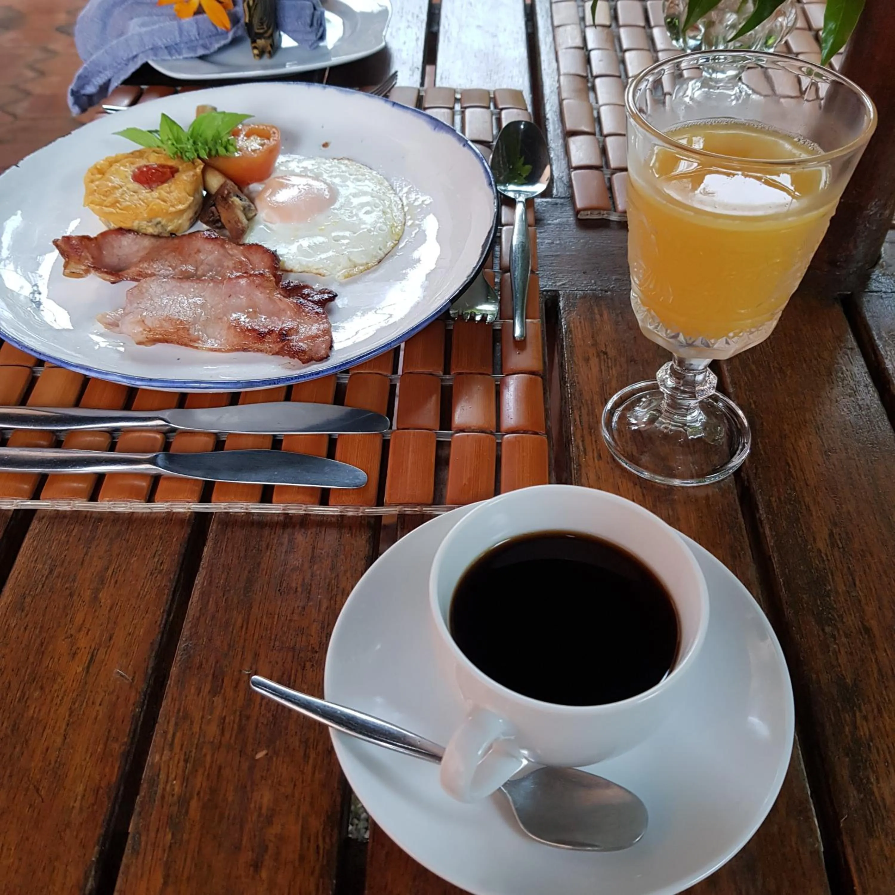 Food and drinks in Santa Lucia Guest House