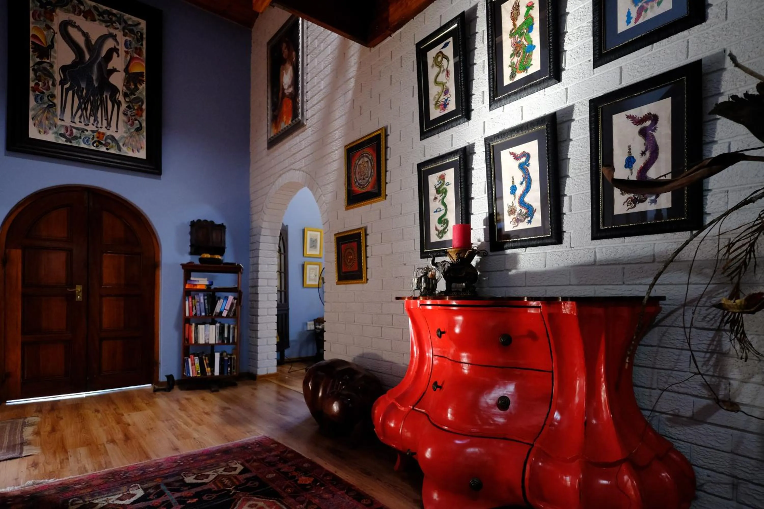 Lobby or reception in Santa Lucia Guest House