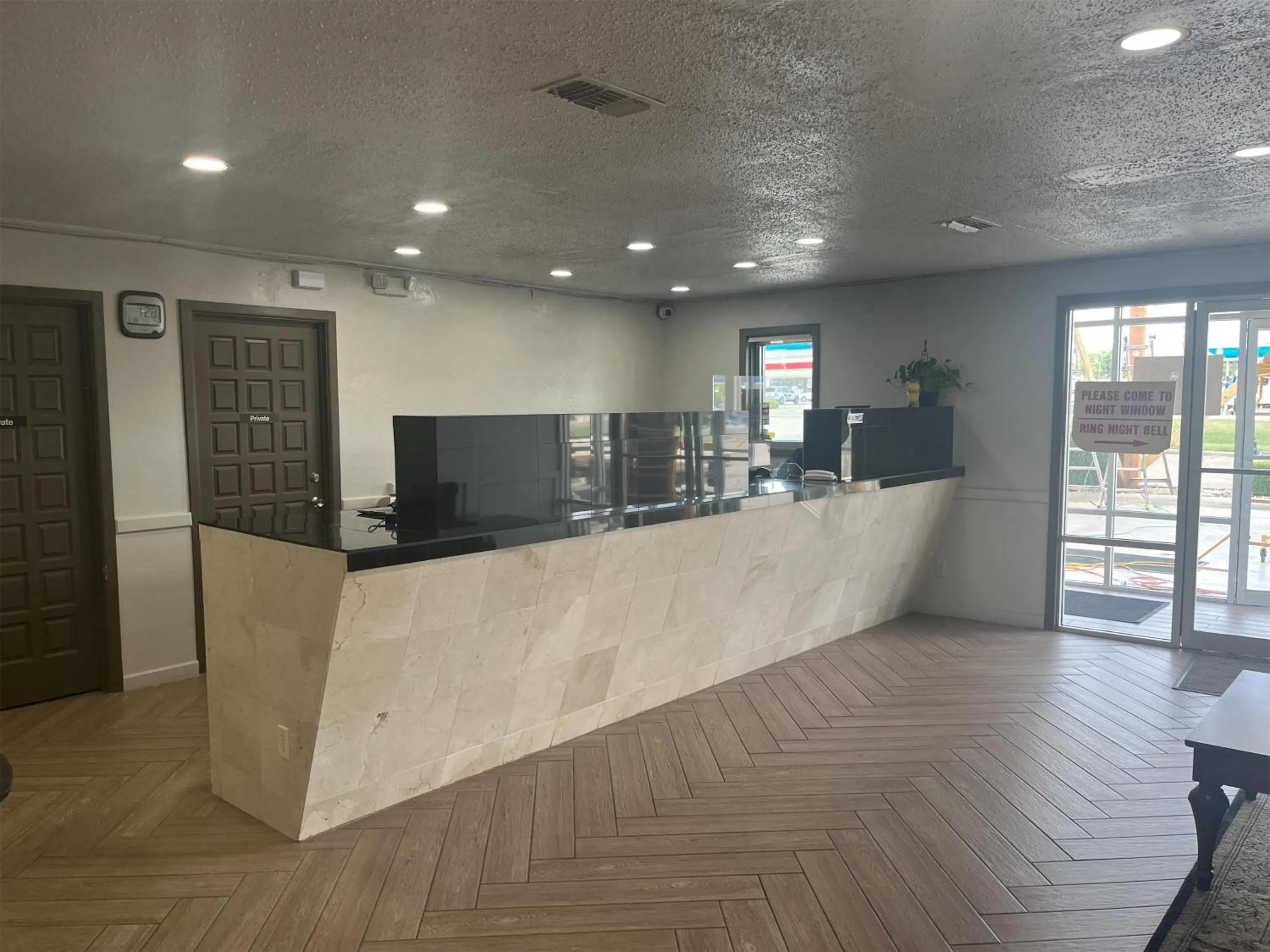 Lobby or reception in Motel 6 New Boston, TX