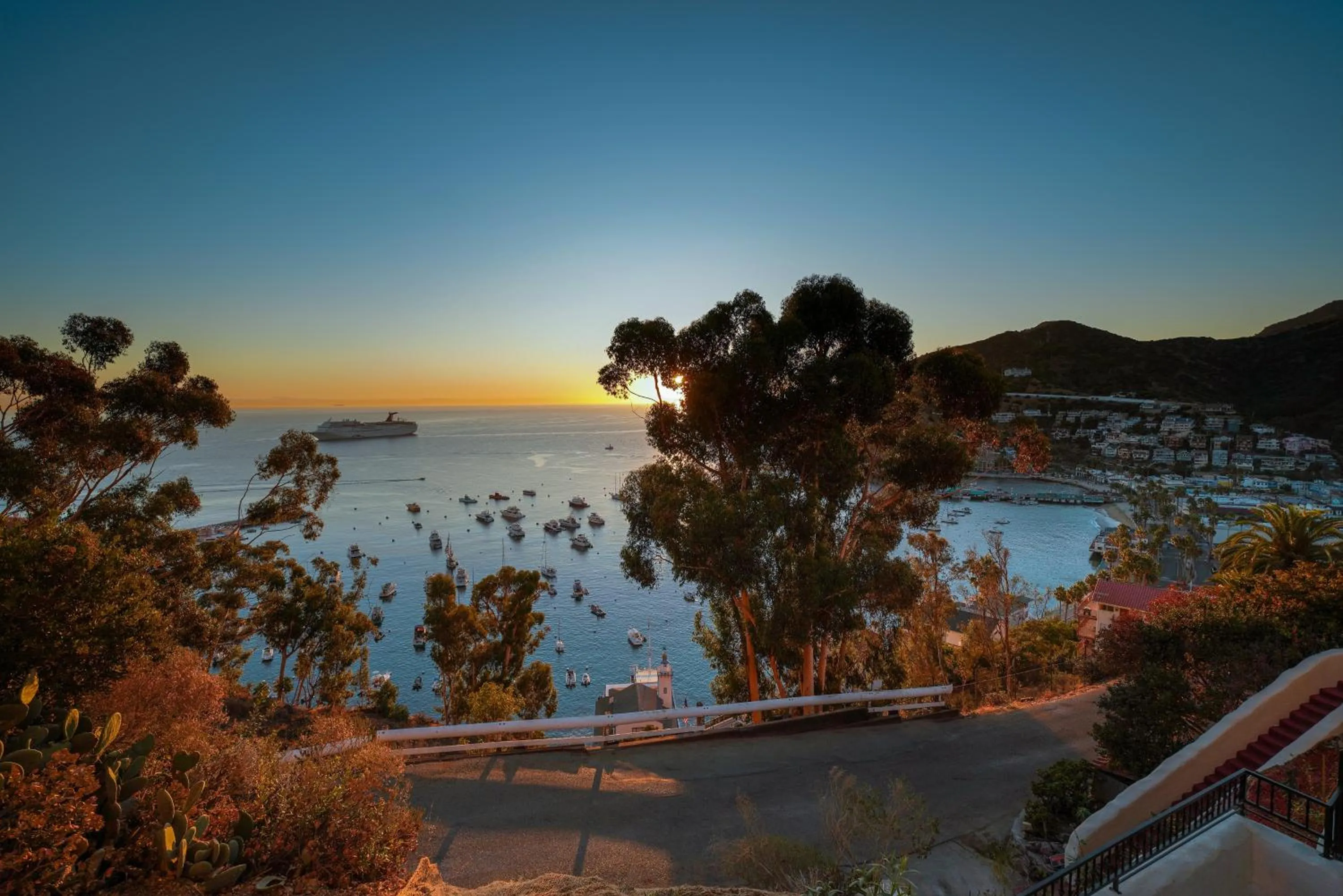 Sea view in Zane Grey Pueblo Hotel