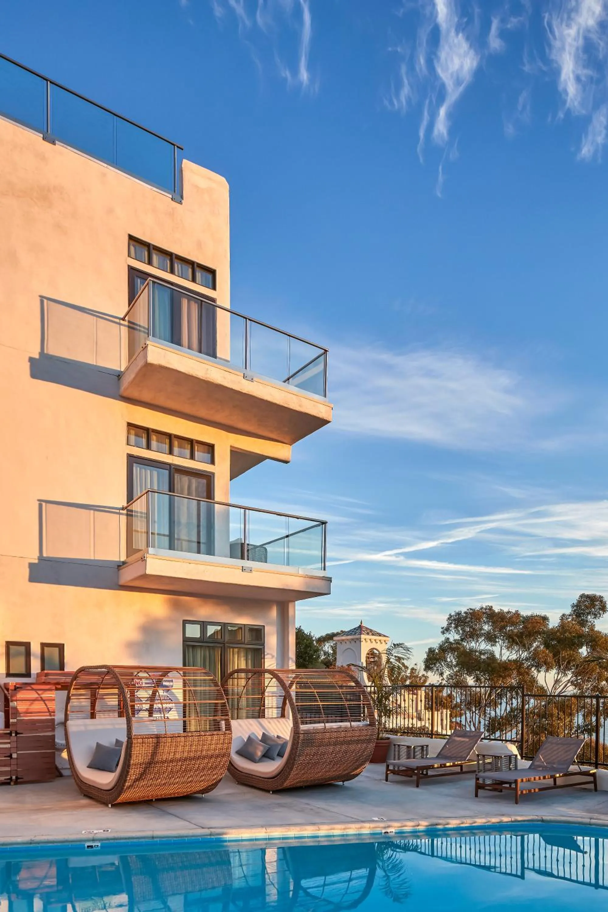 Pool view in Zane Grey Pueblo Hotel