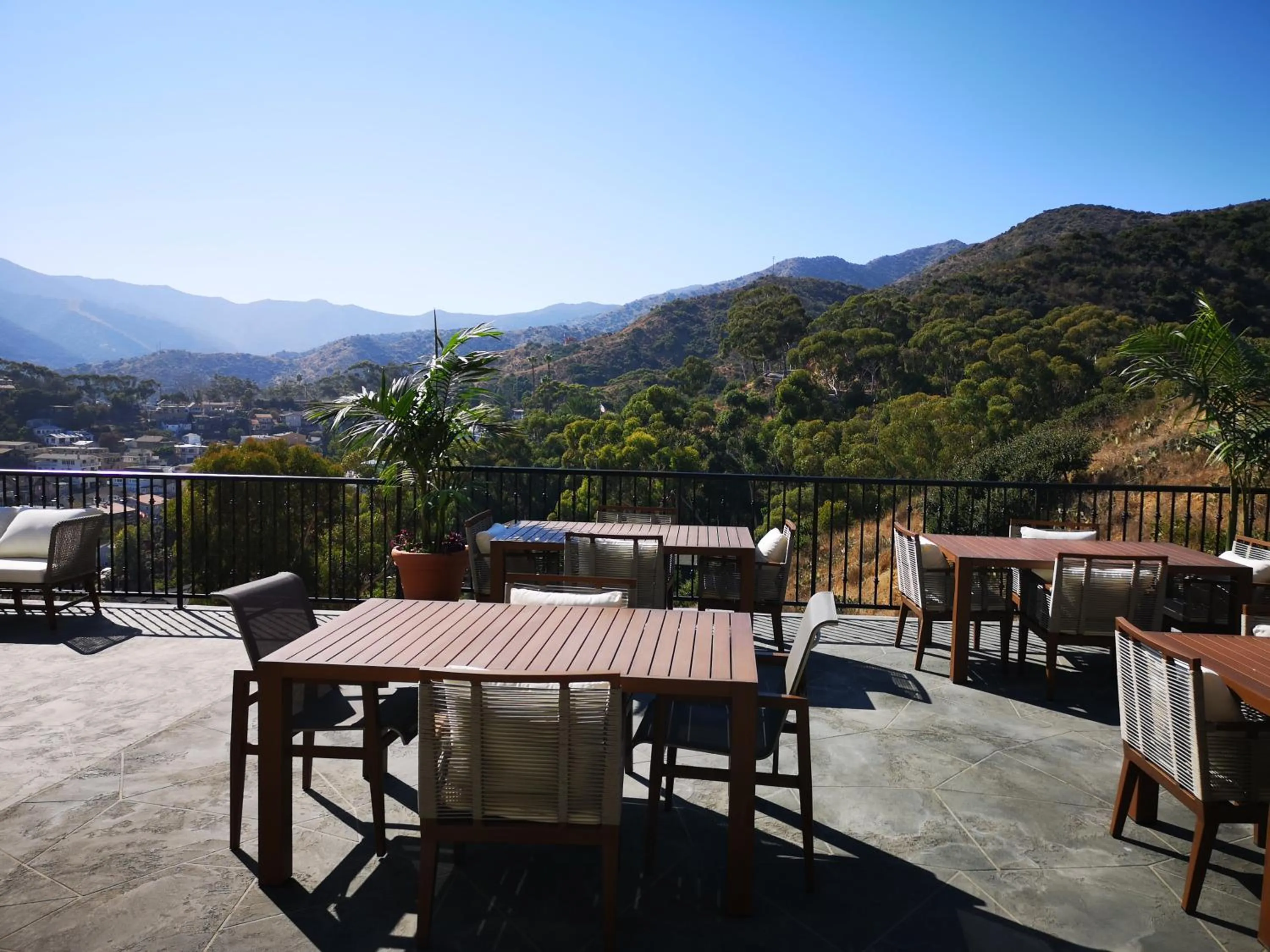Patio in Zane Grey Pueblo Hotel