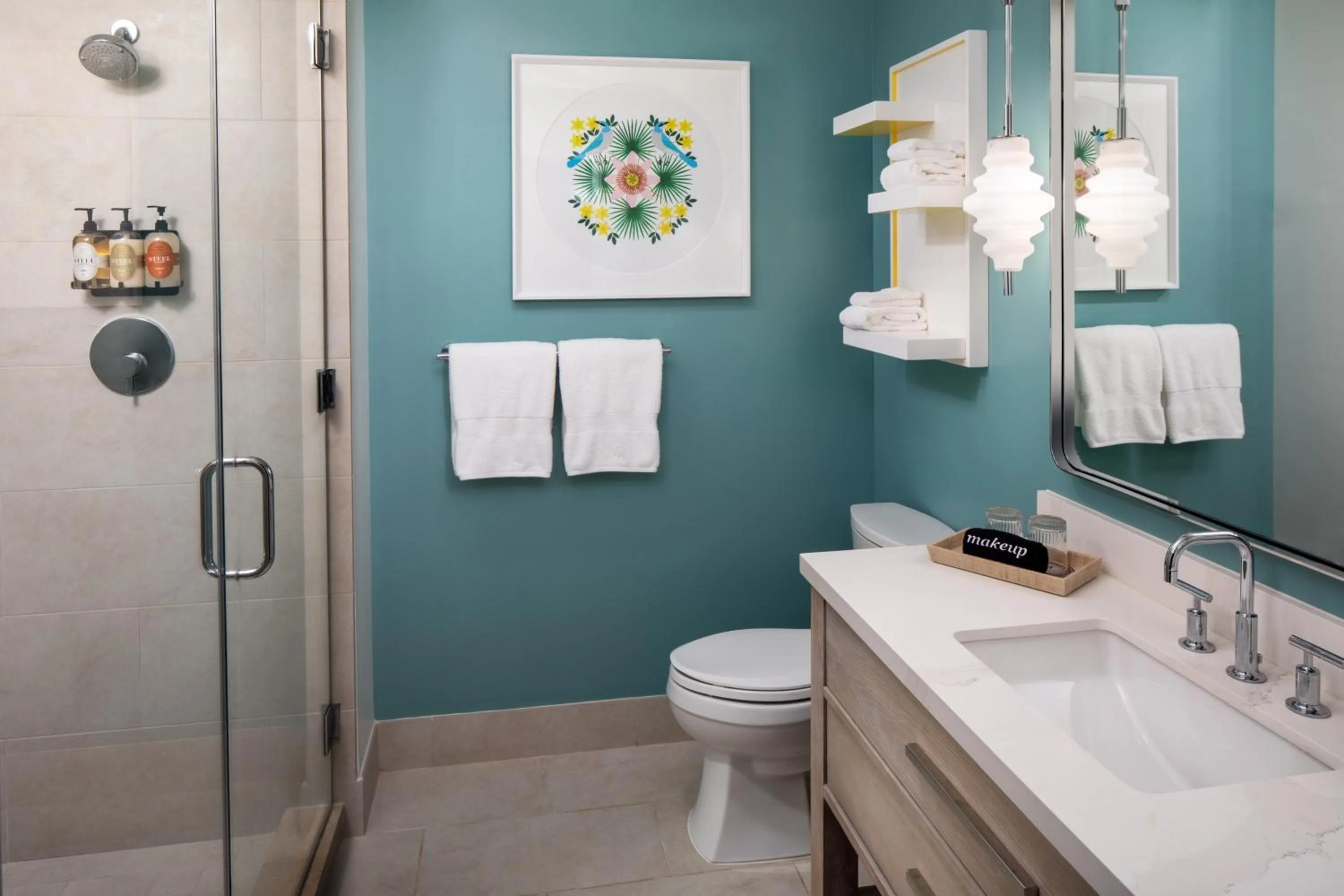 Shower in The Alfond Inn