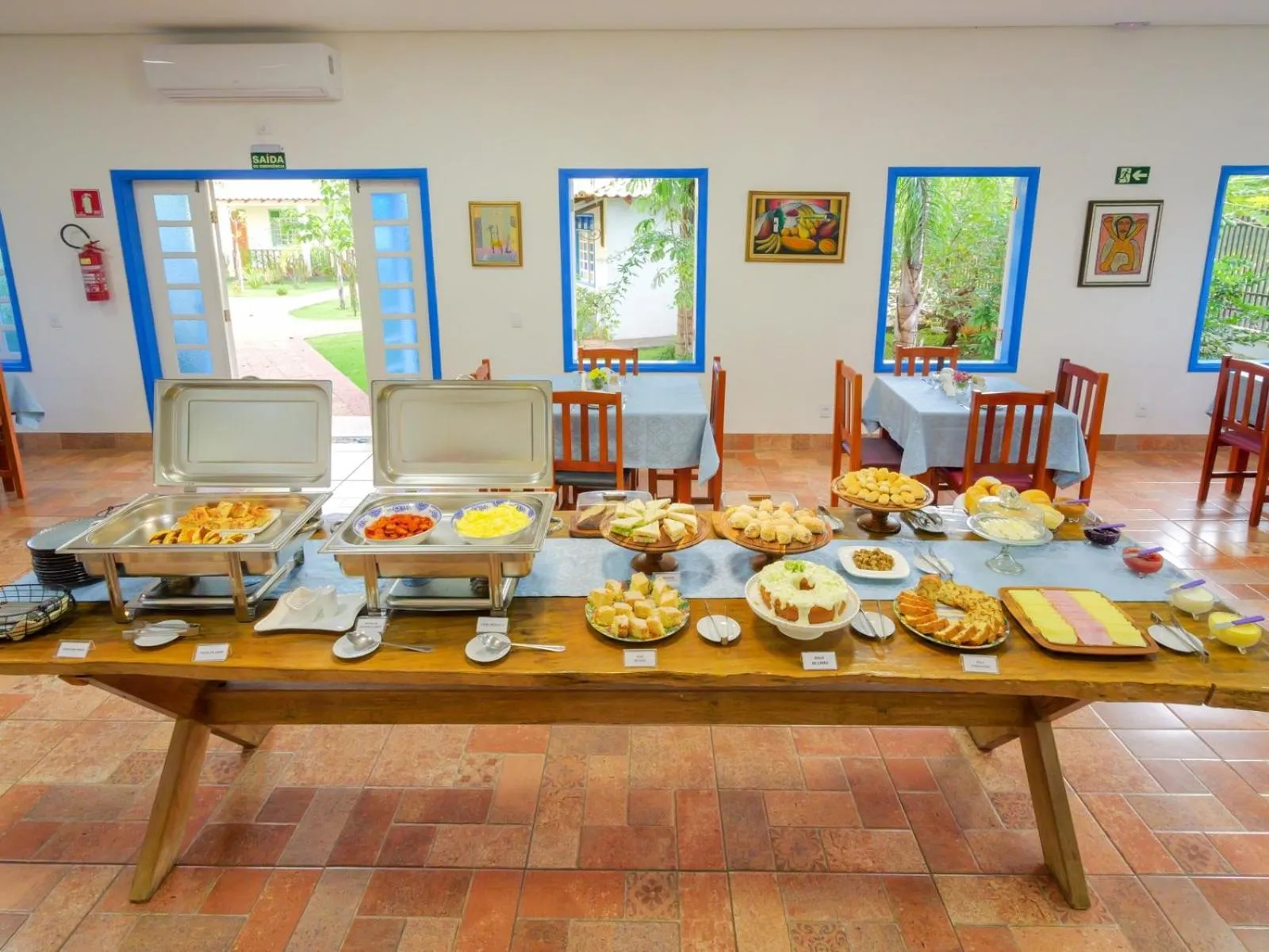 Food and drinks in Pousada Ouro Preto de Bonito