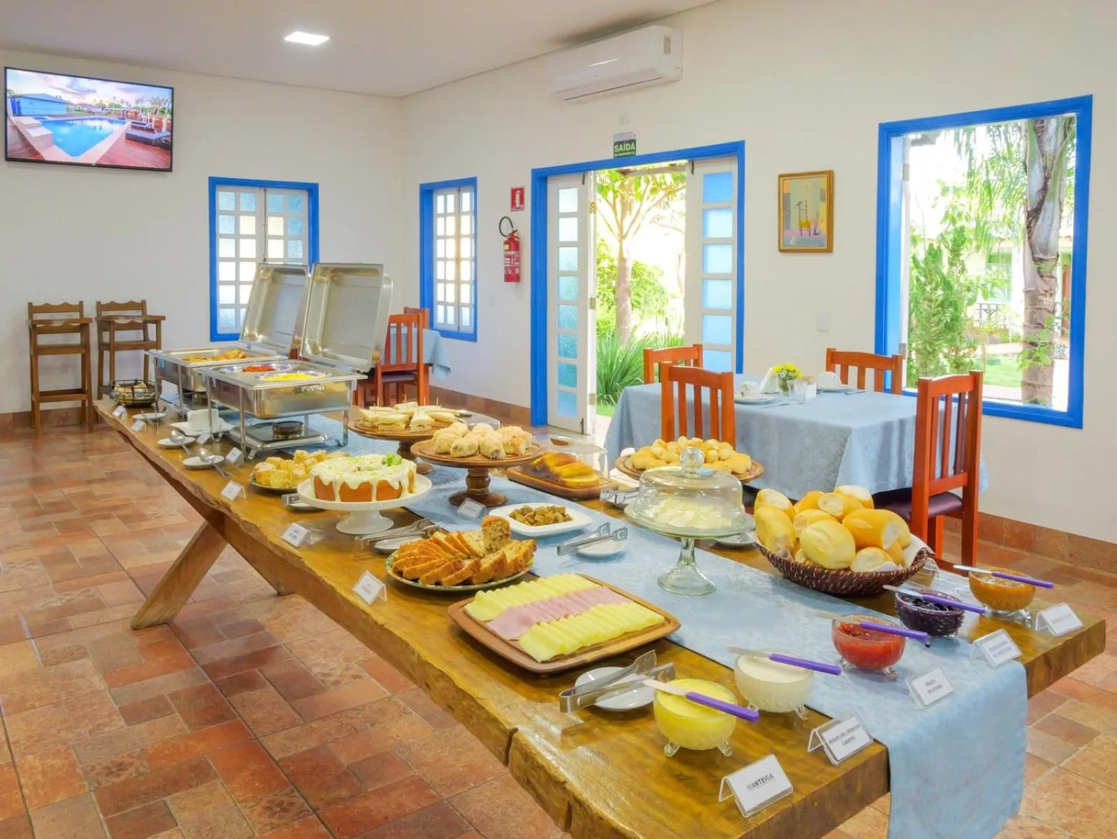 Food and drinks in Pousada Ouro Preto de Bonito