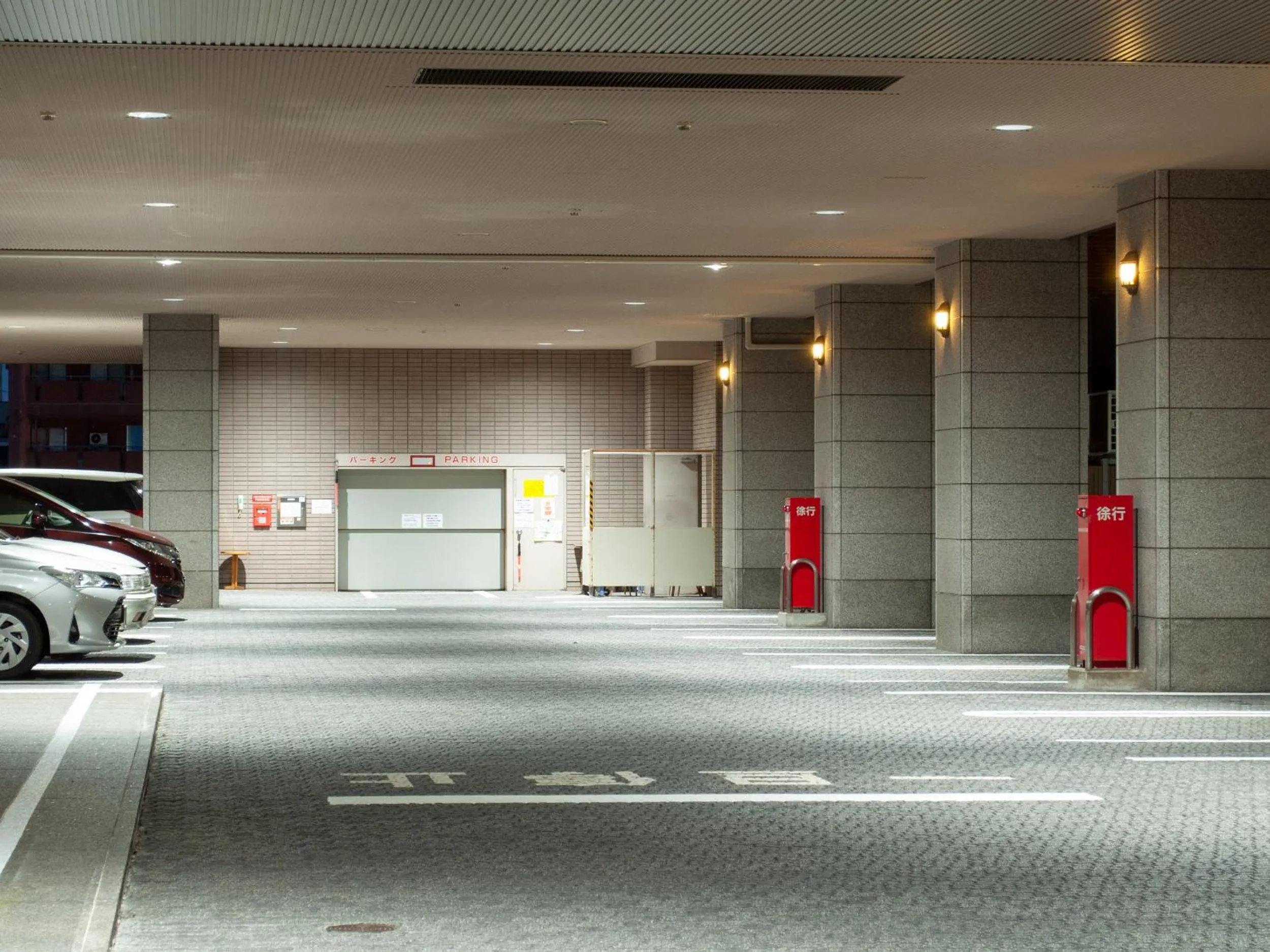 Parking in KKR Hotel Kanazawa