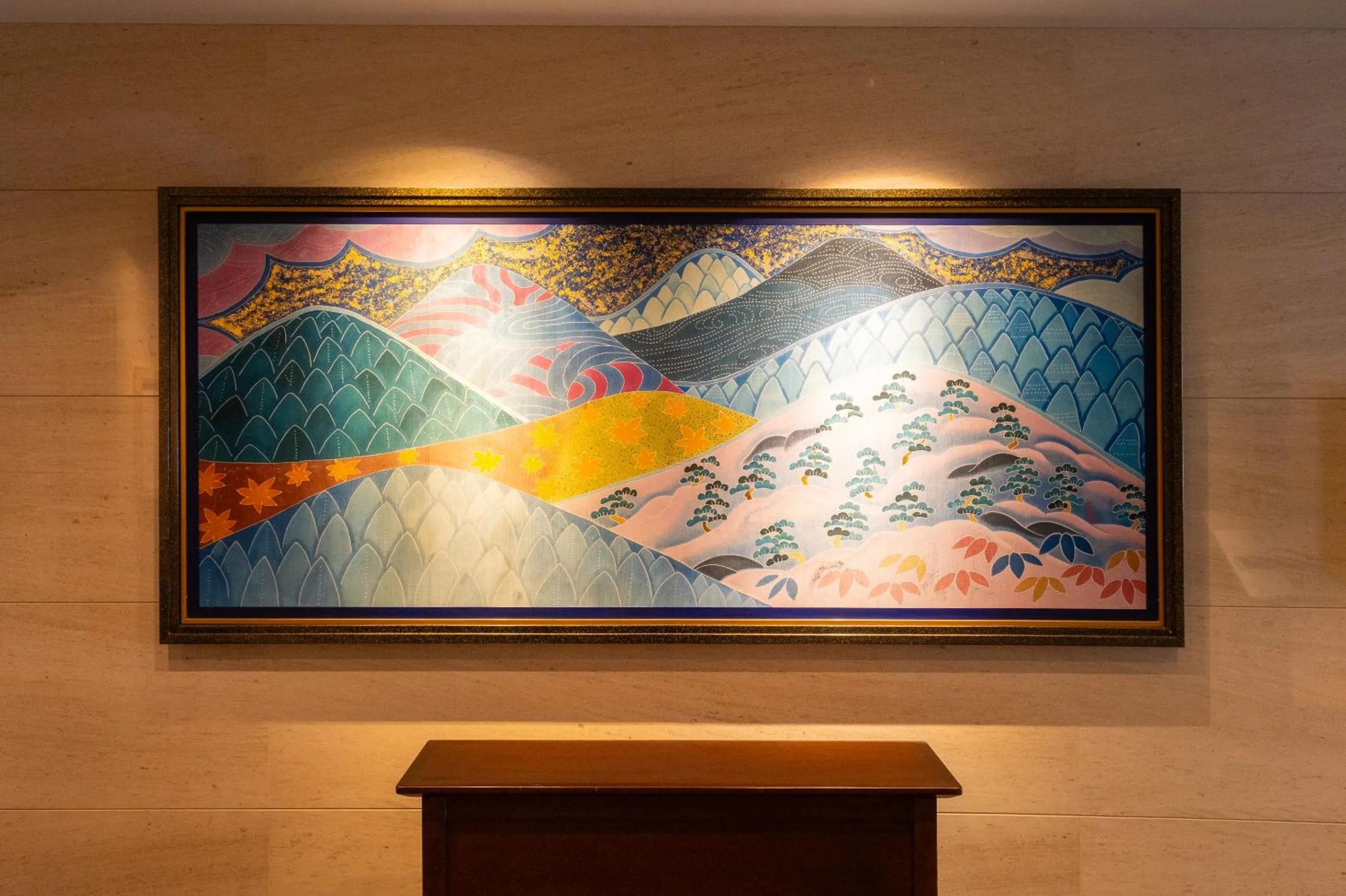 Decorative detail in KKR Hotel Kanazawa