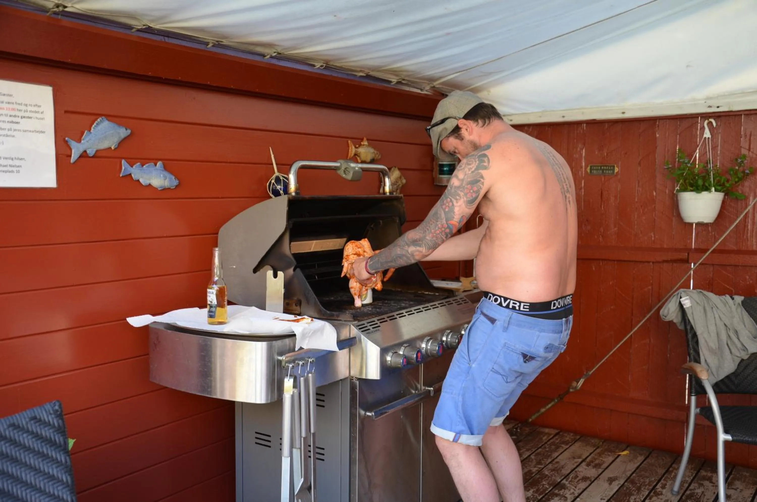 BBQ facilities in Ferie På Toppen