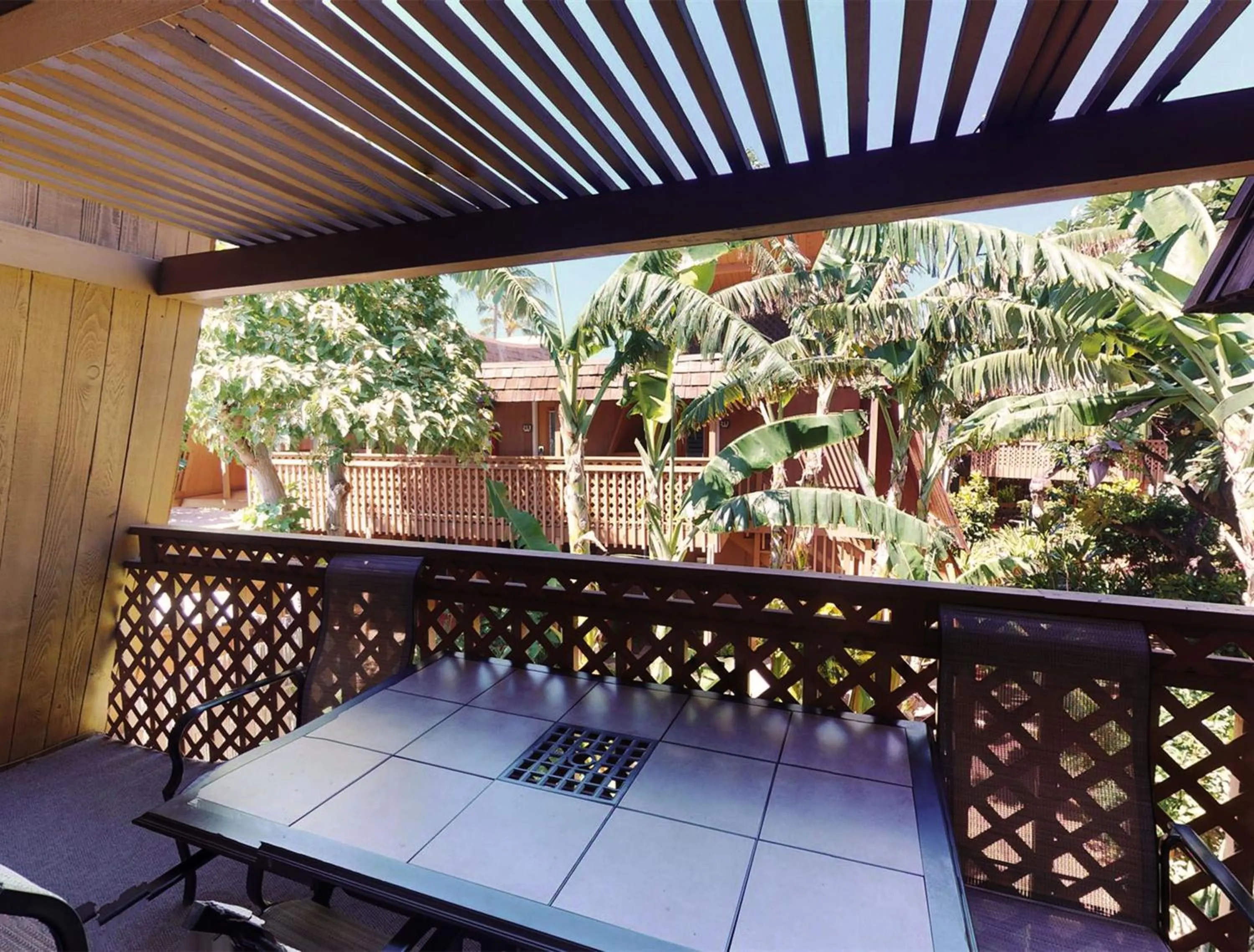 Patio in Hotel Moloka'i