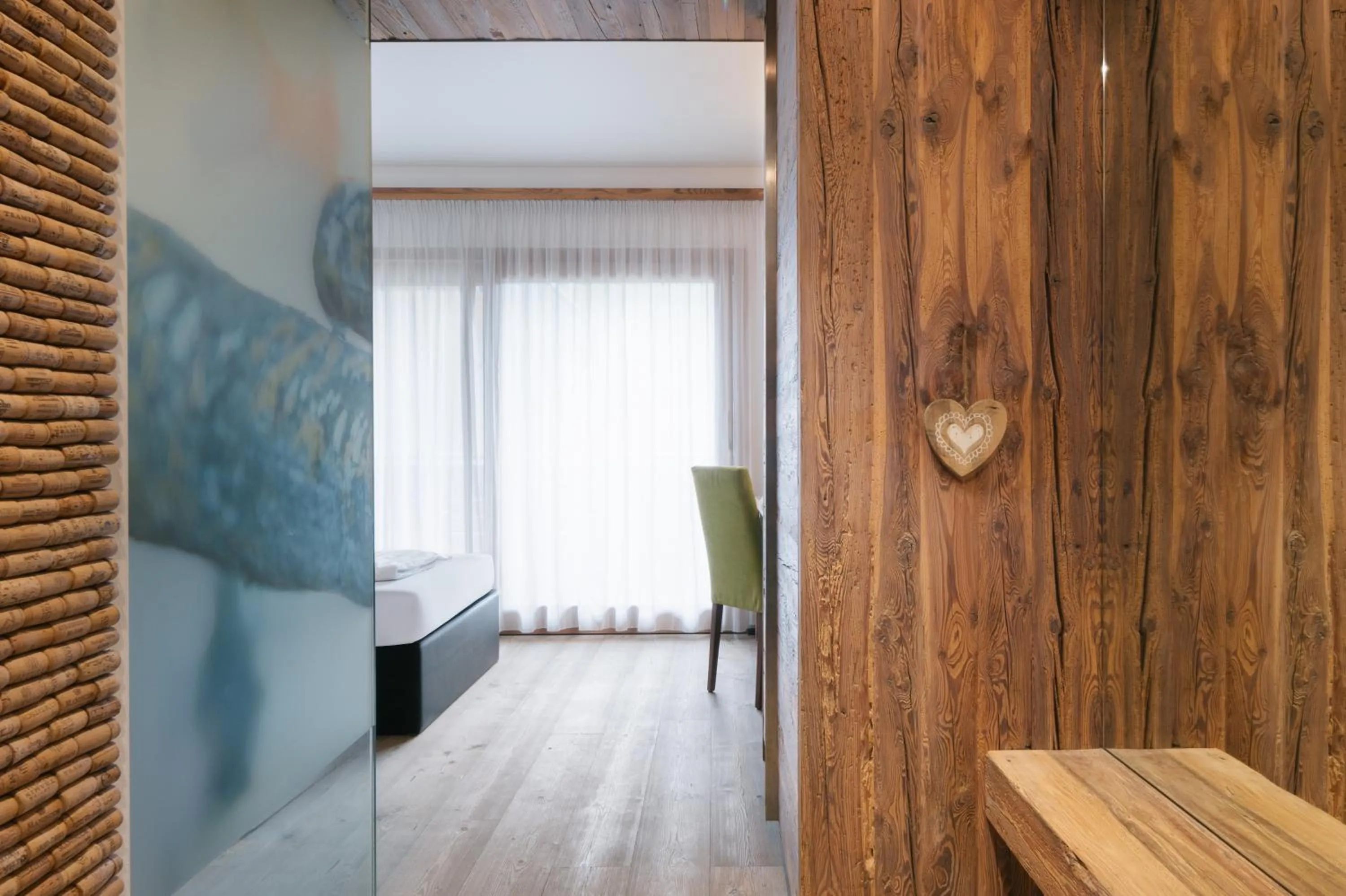 Bed in Hotel Ratschingserhof