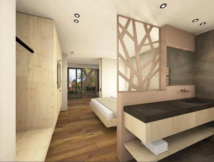 Bed in Hotel Ratschingserhof