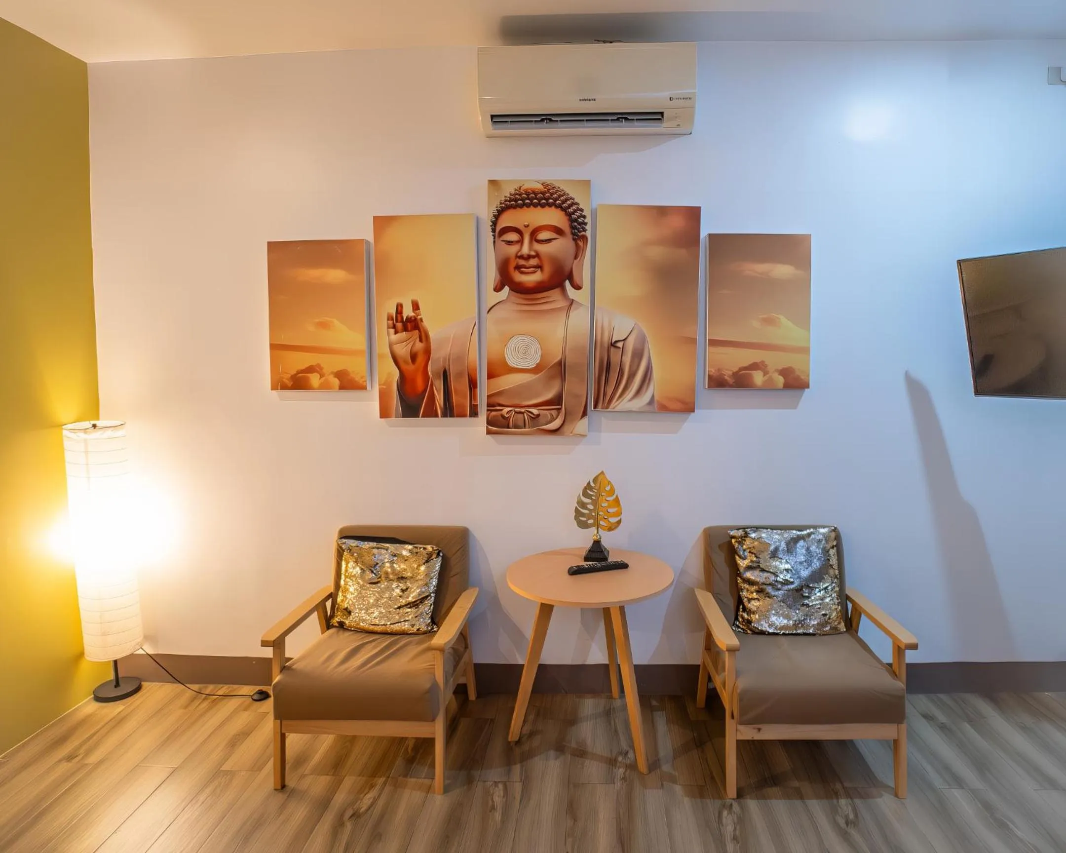 Seating area in Bali Villas Panglao Bohol