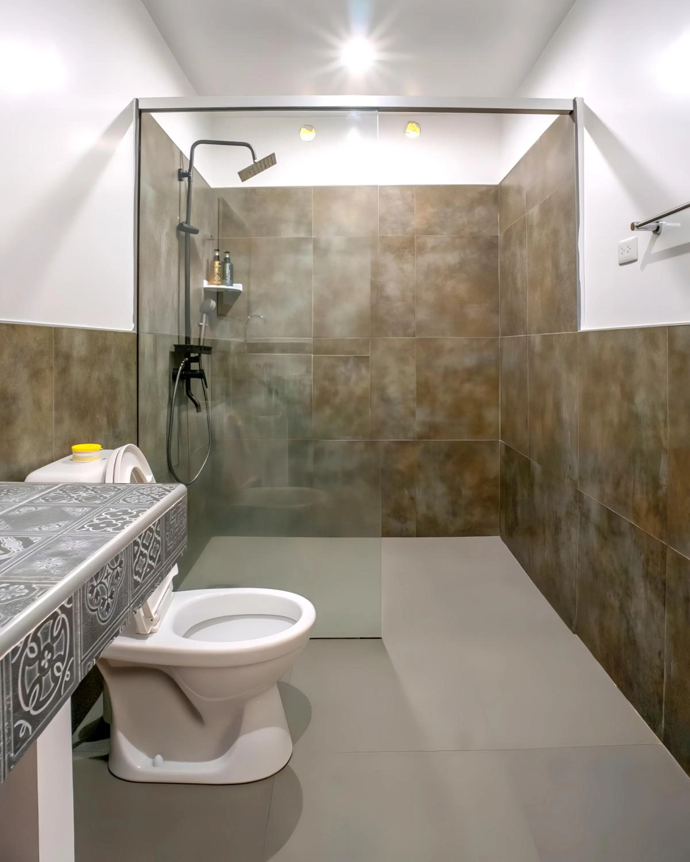 Shower in Bali Villas Panglao Bohol