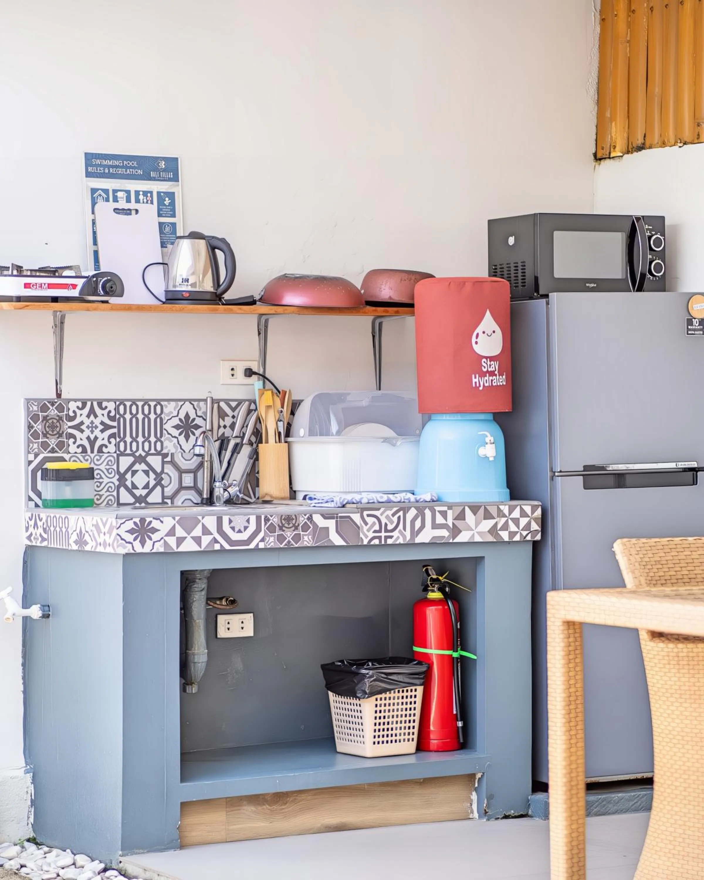 Kitchen or kitchenette in Bali Villas Panglao Bohol