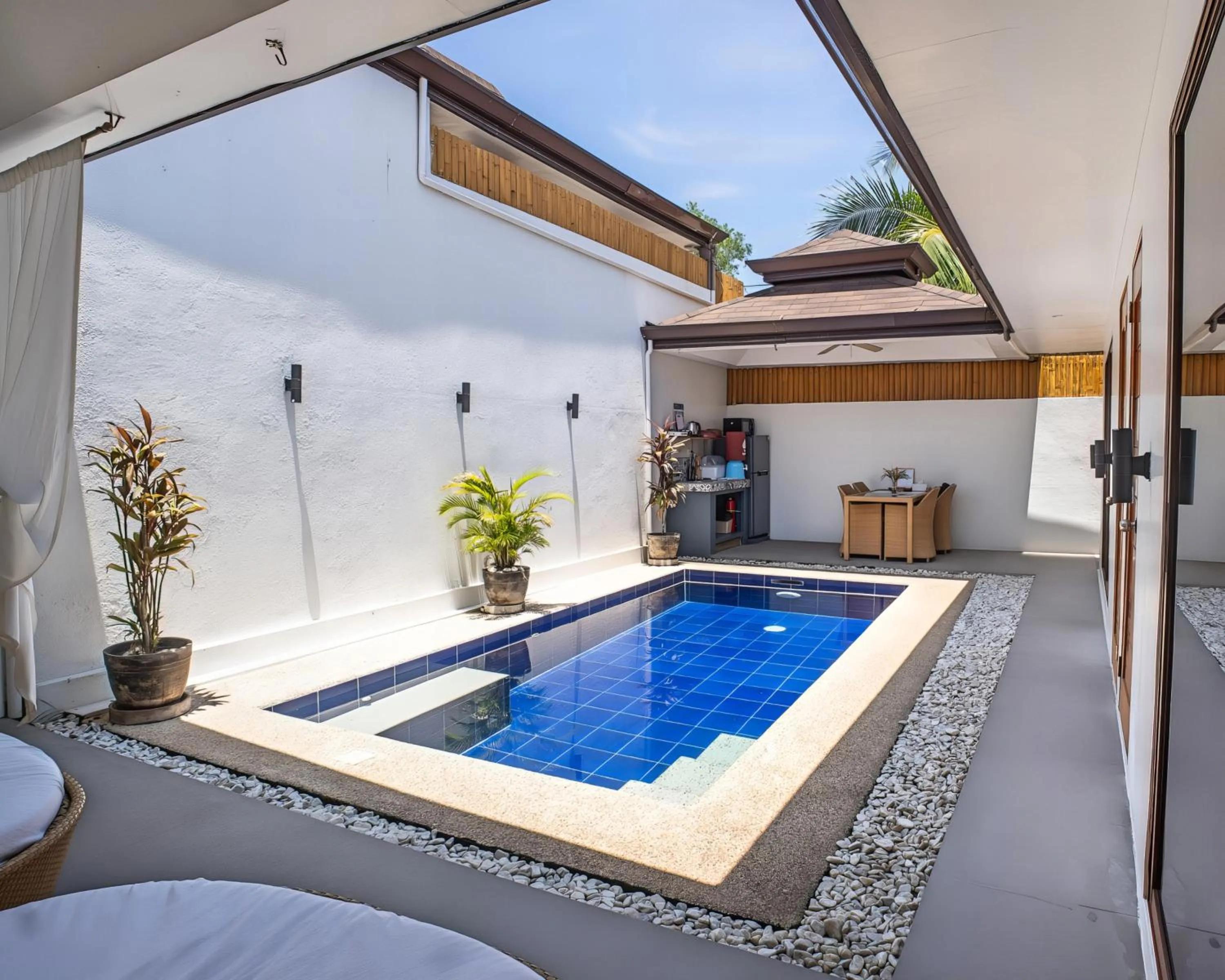 Patio in Bali Villas Panglao Bohol