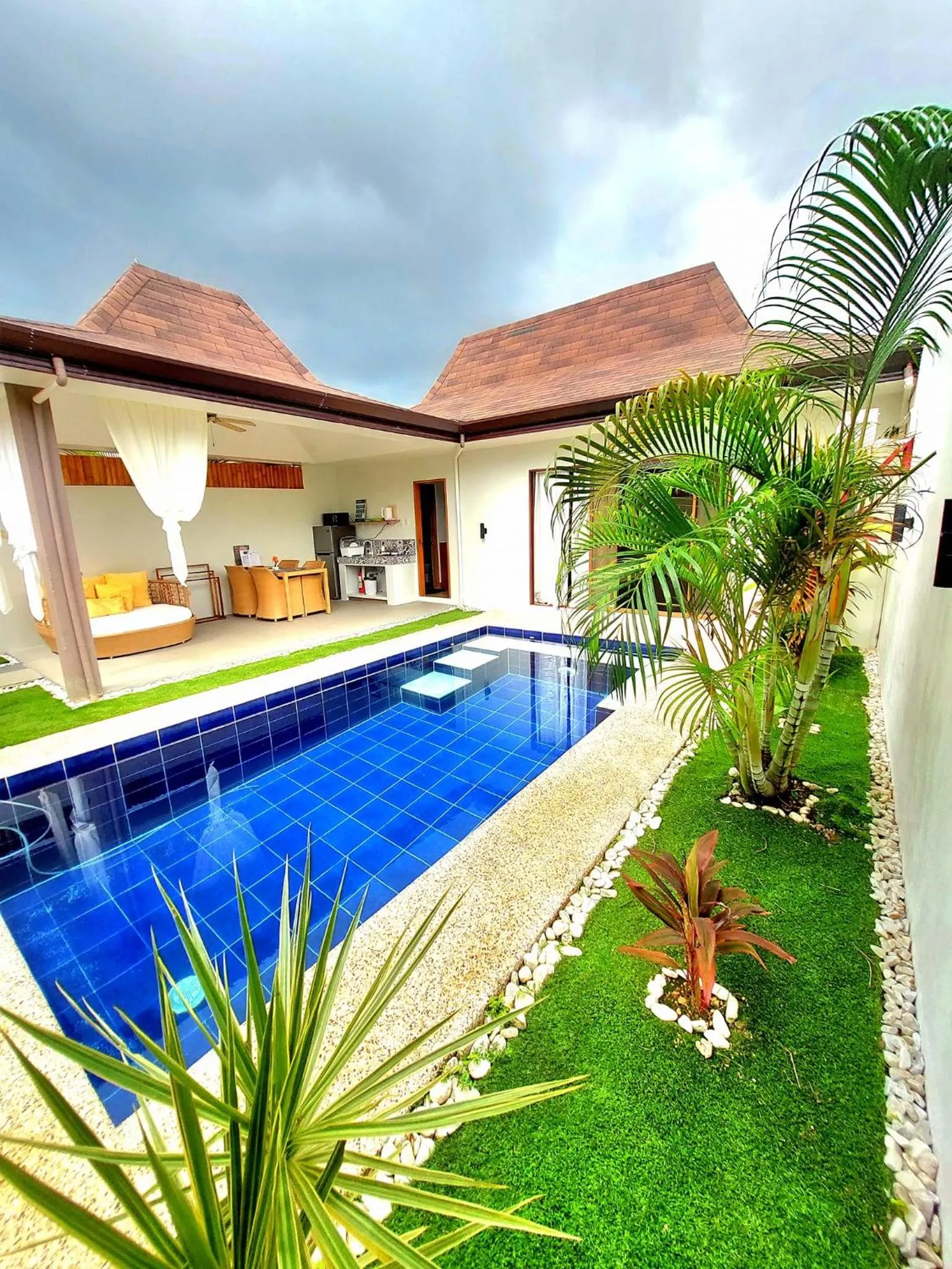 Garden in Bali Villas Panglao Bohol