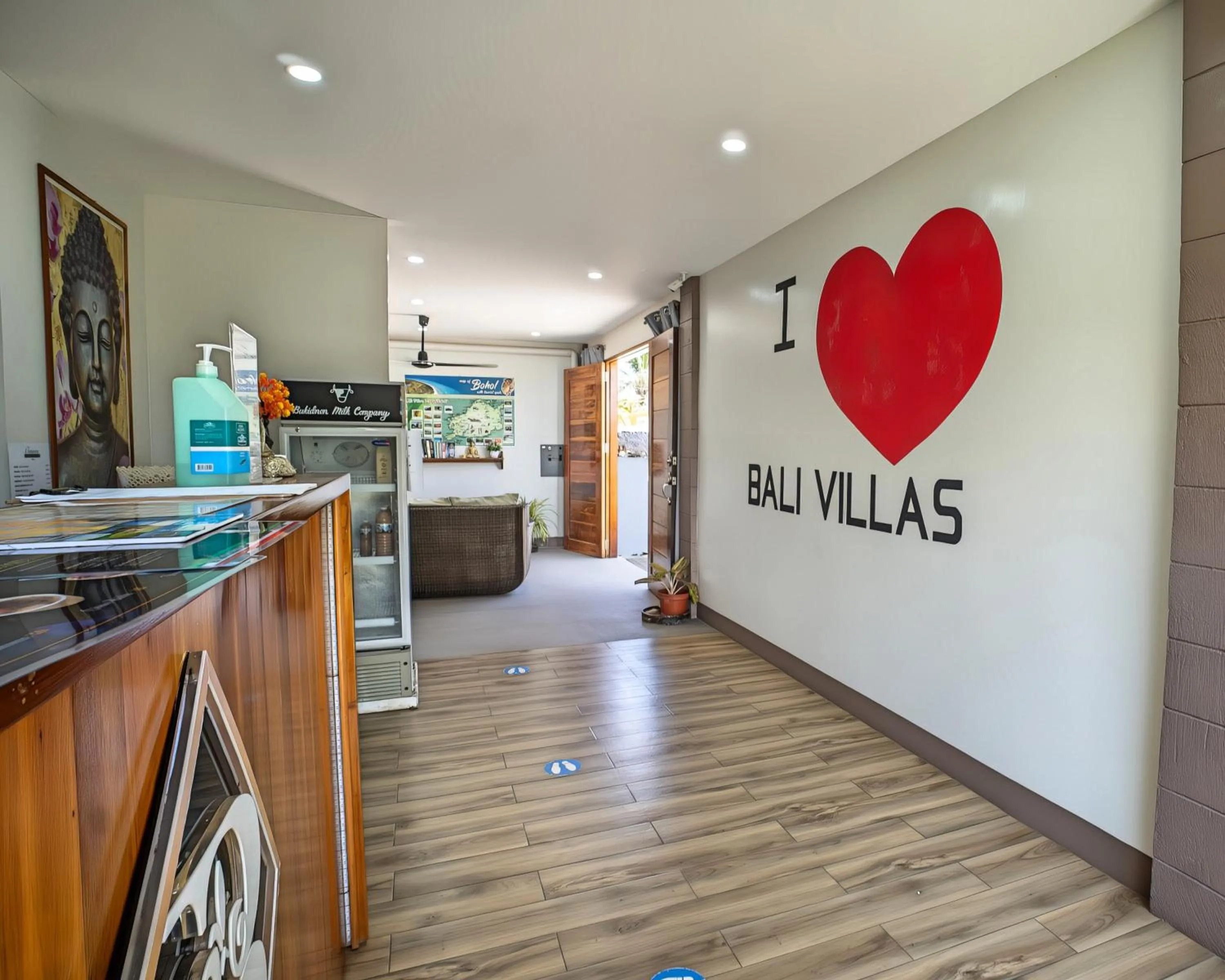 Lobby or reception in Bali Villas Panglao Bohol