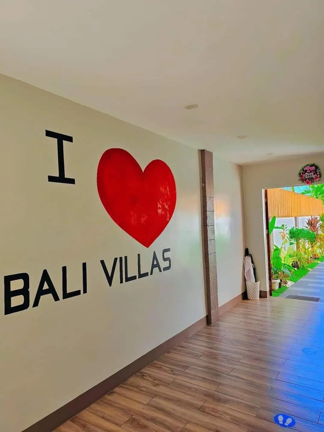 Text overlay in Bali Villas Panglao Bohol