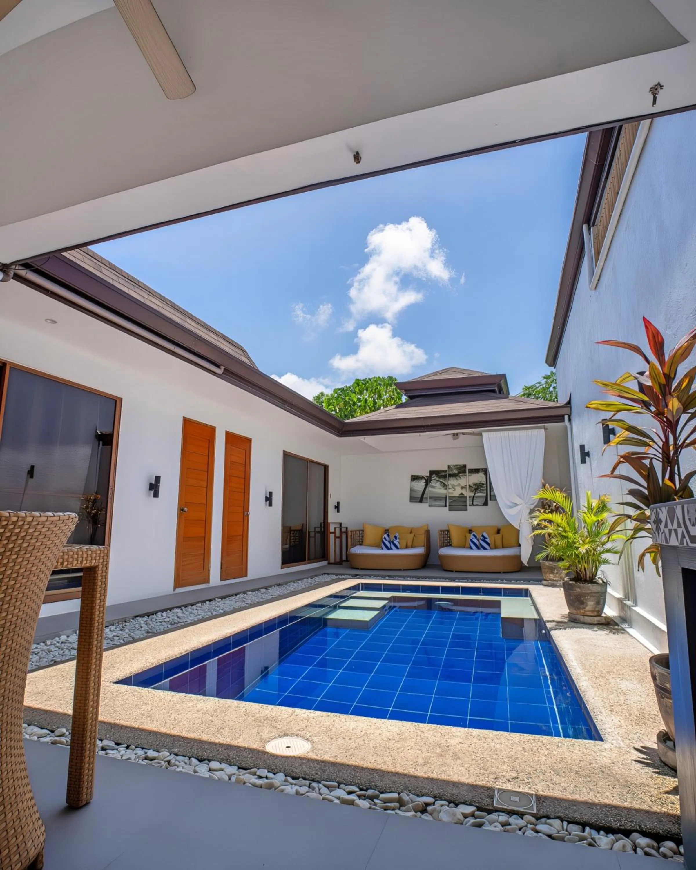 Swimming pool in Bali Villas Panglao Bohol