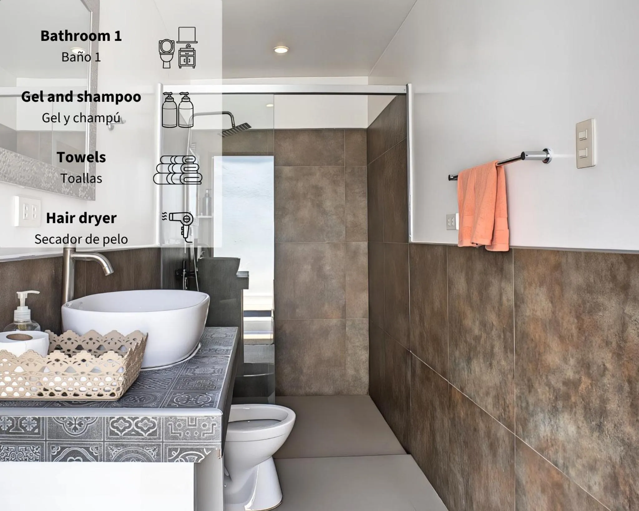 Bathroom in Bali Villas Panglao Bohol