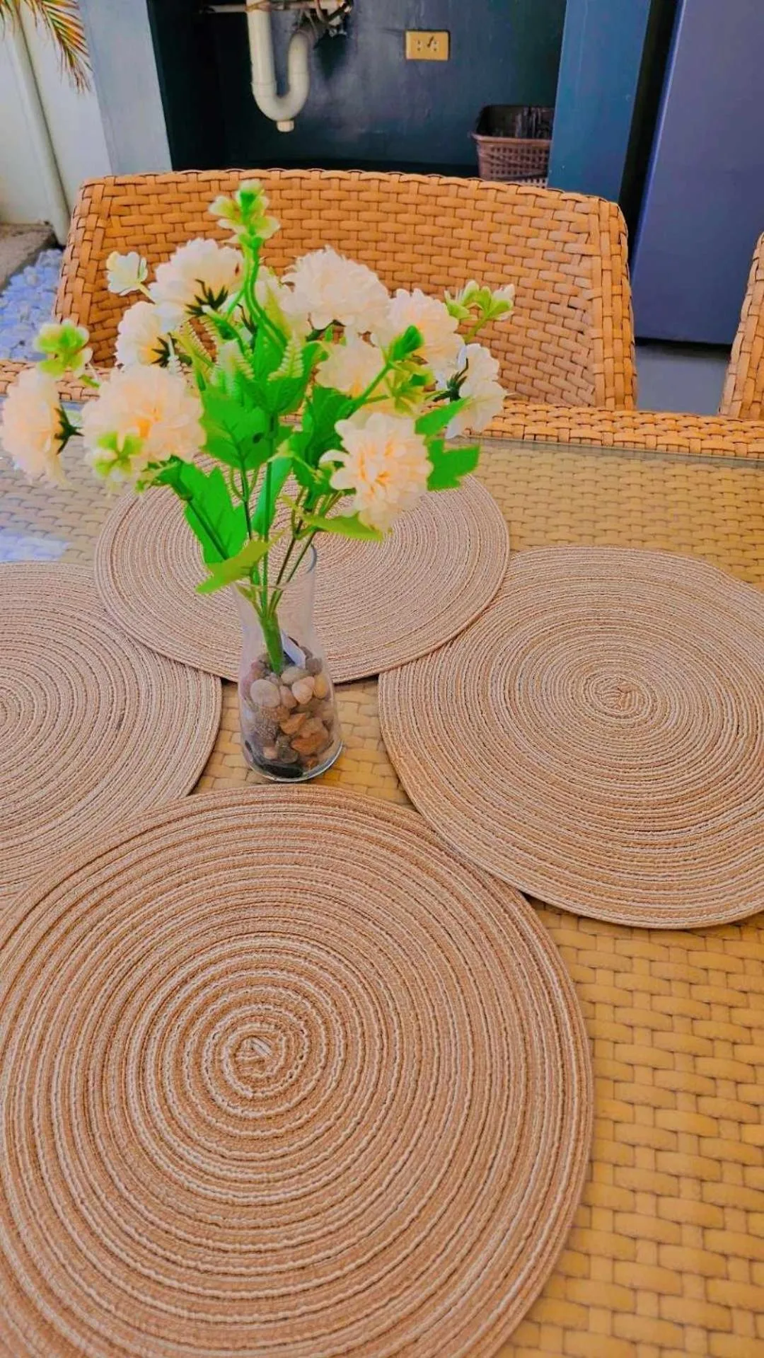 Dining area in Bali Villas Panglao Bohol