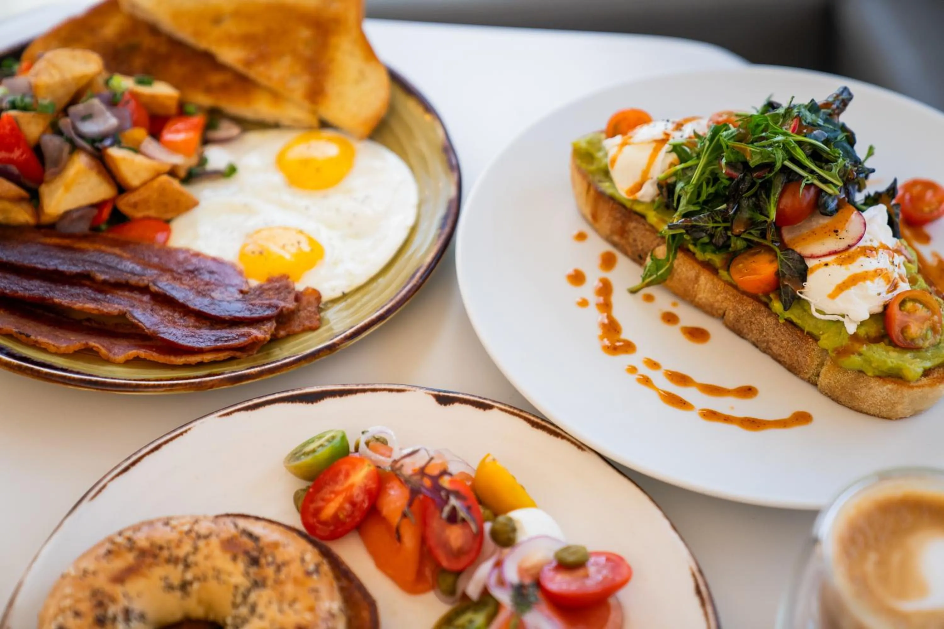 Breakfast in W San Francisco