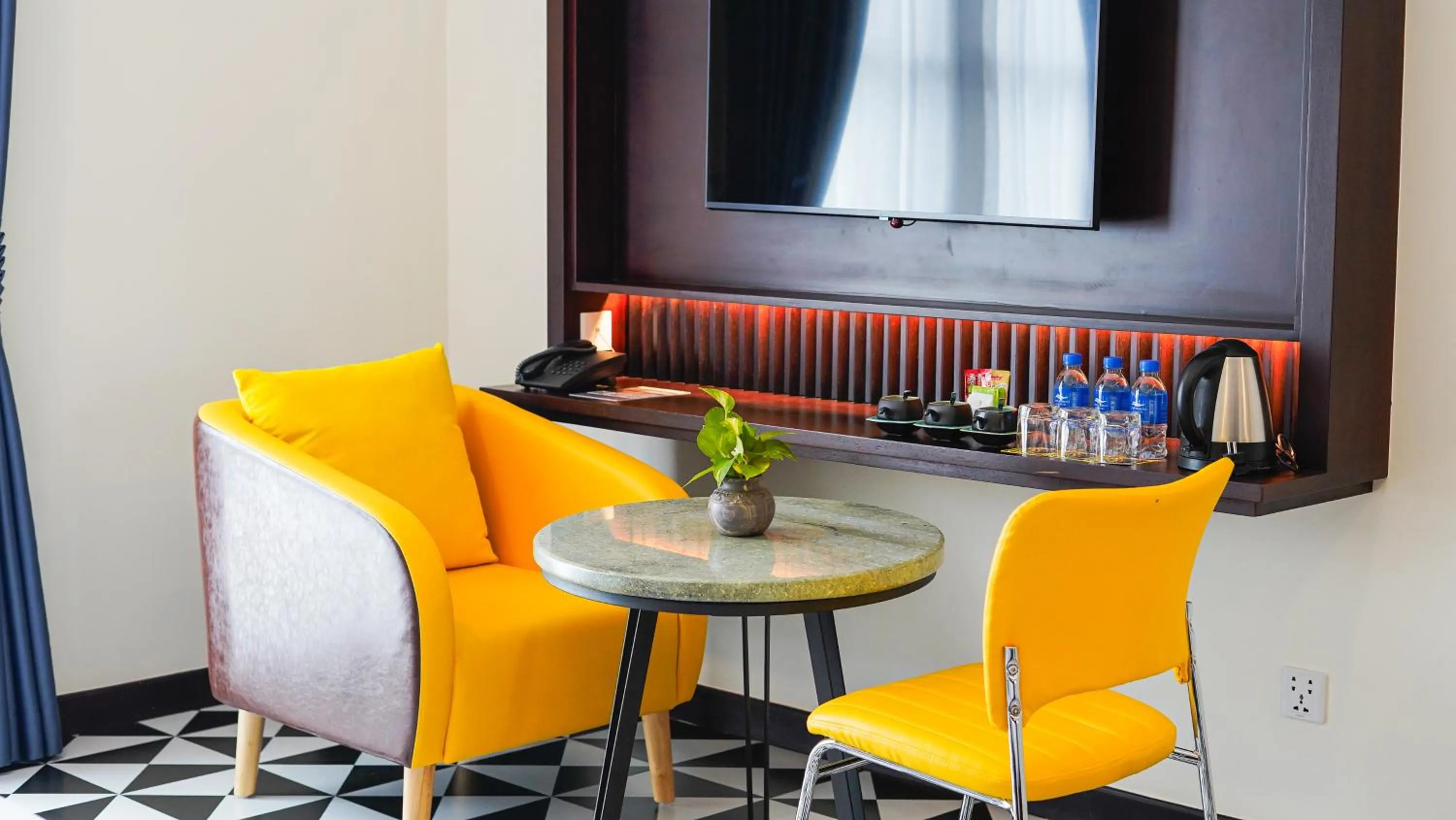 Seating area in The Twizt - Lifestyle Hostel & Hotel