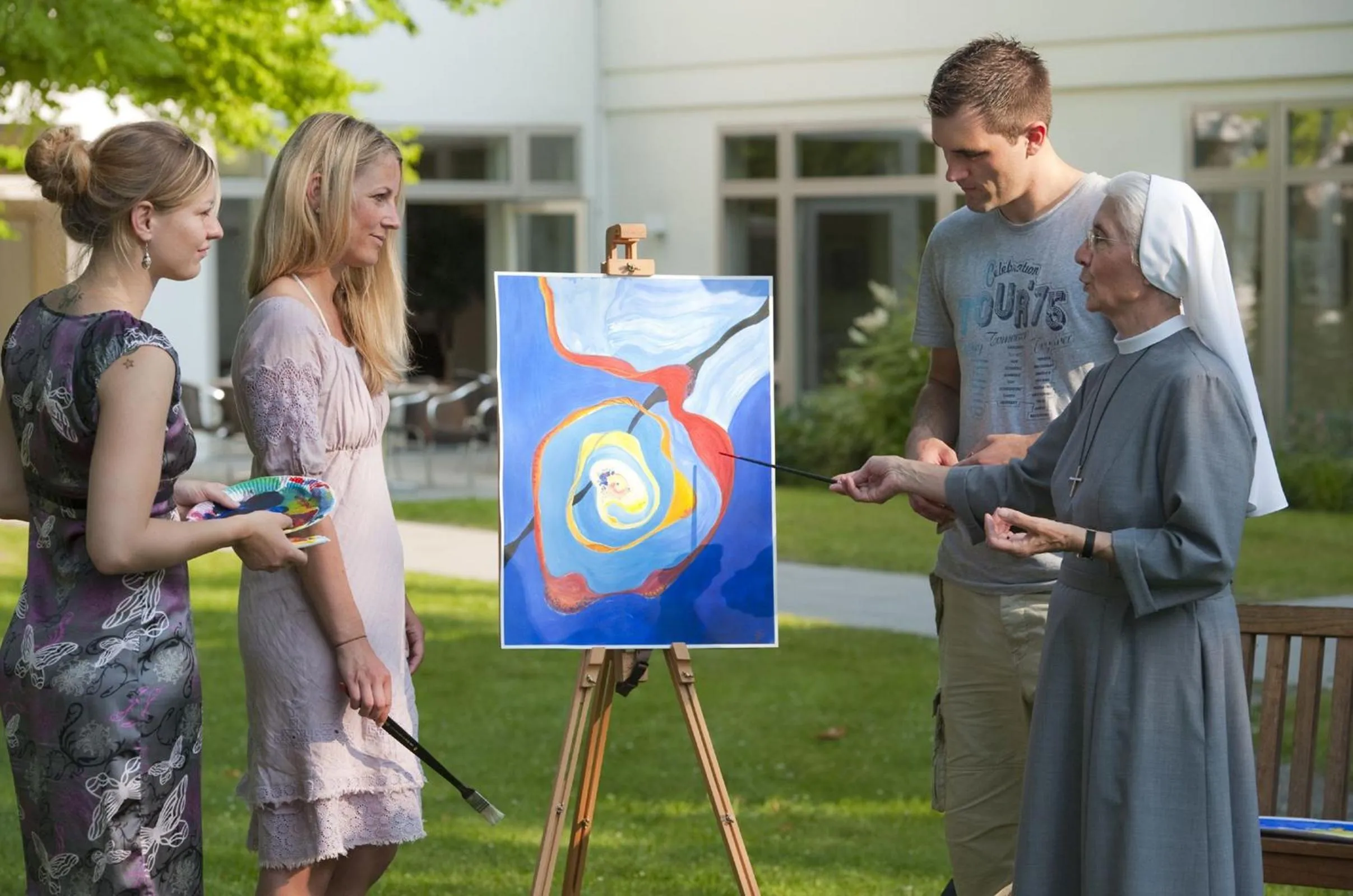 People in Hotel St Elisabeth