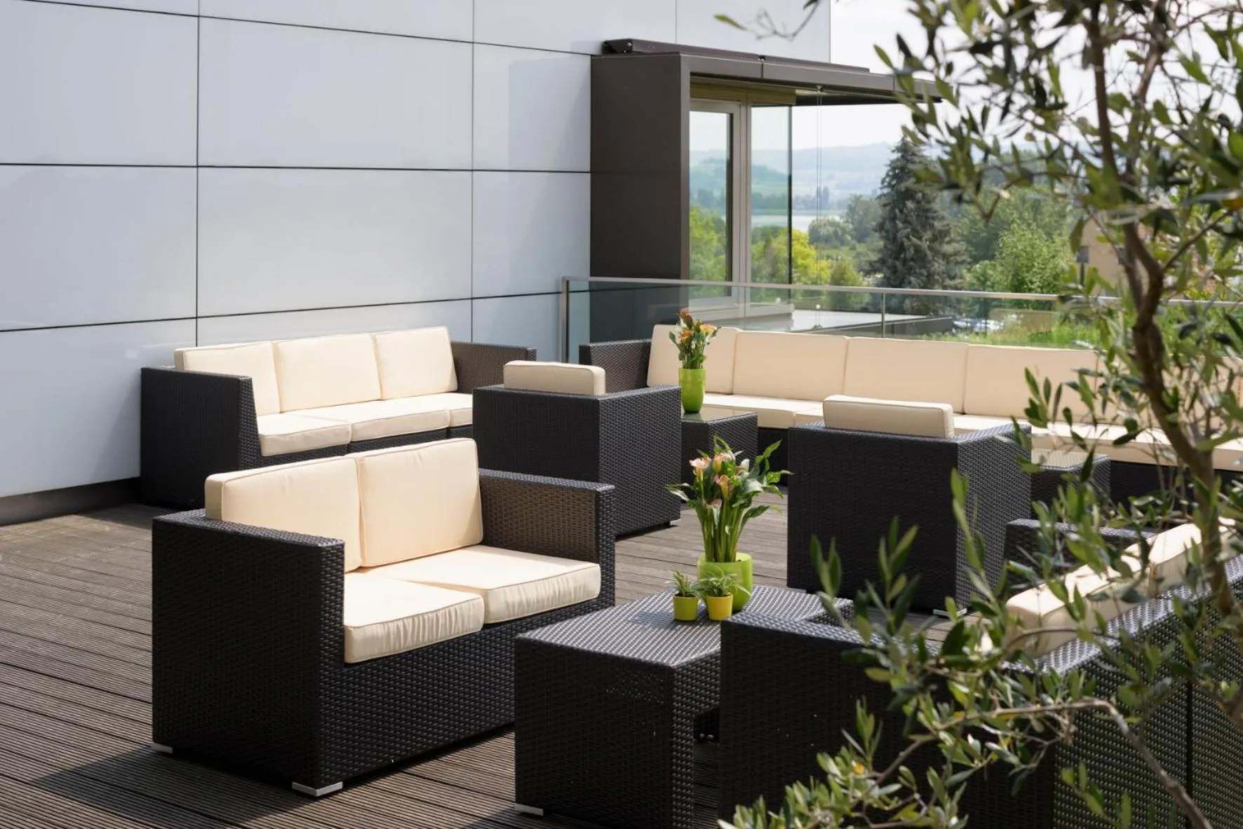 Balcony/Terrace in Hotel St Elisabeth