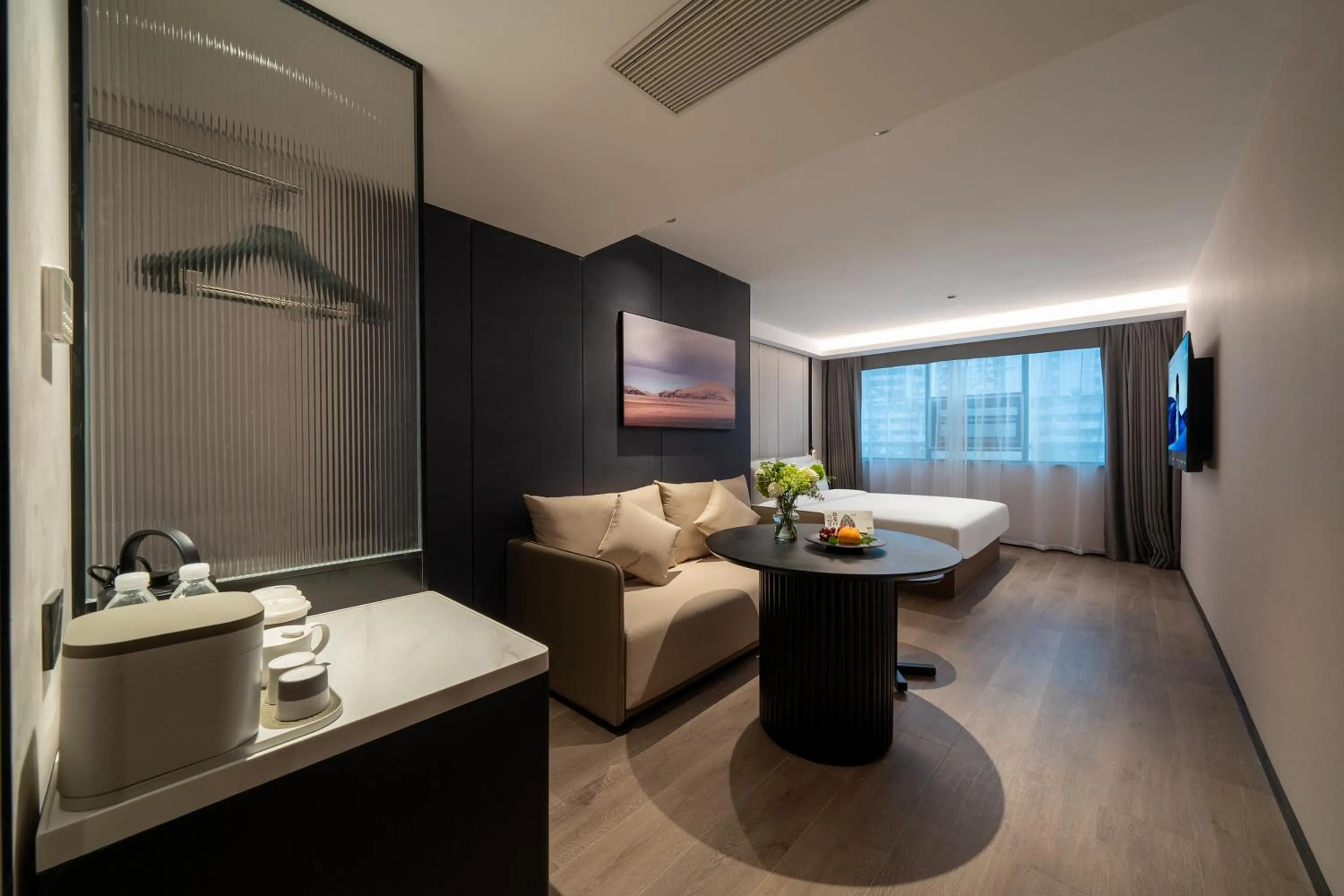 Living room in Atour Hotel Chengdu Wuhou Temple