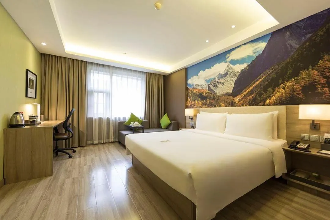 Bedroom in Atour Hotel Chengdu Wuhou Temple