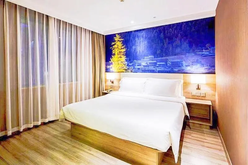 Bedroom in Atour Hotel Chengdu Wuhou Temple