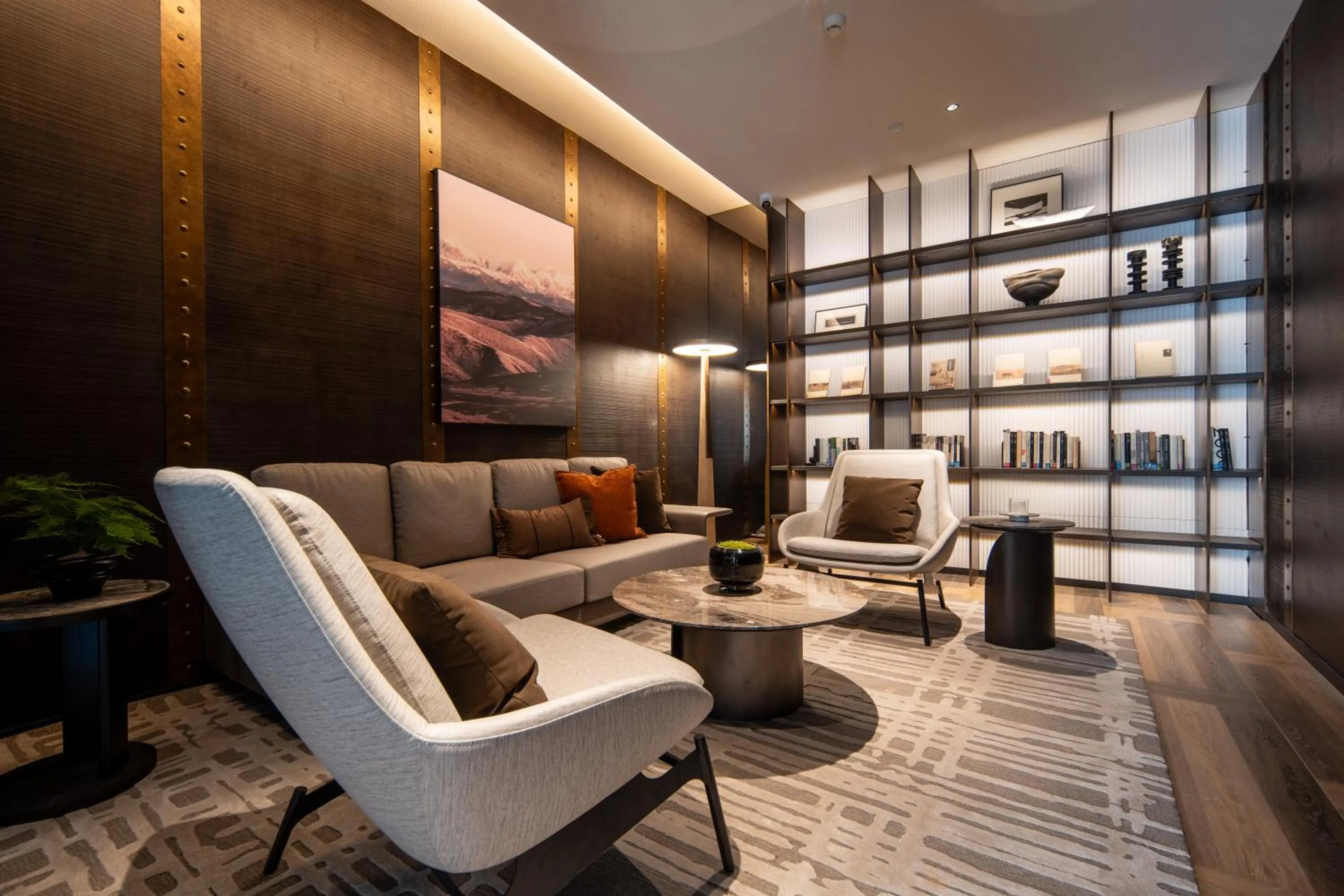 Seating area in Atour Hotel Chengdu Wuhou Temple