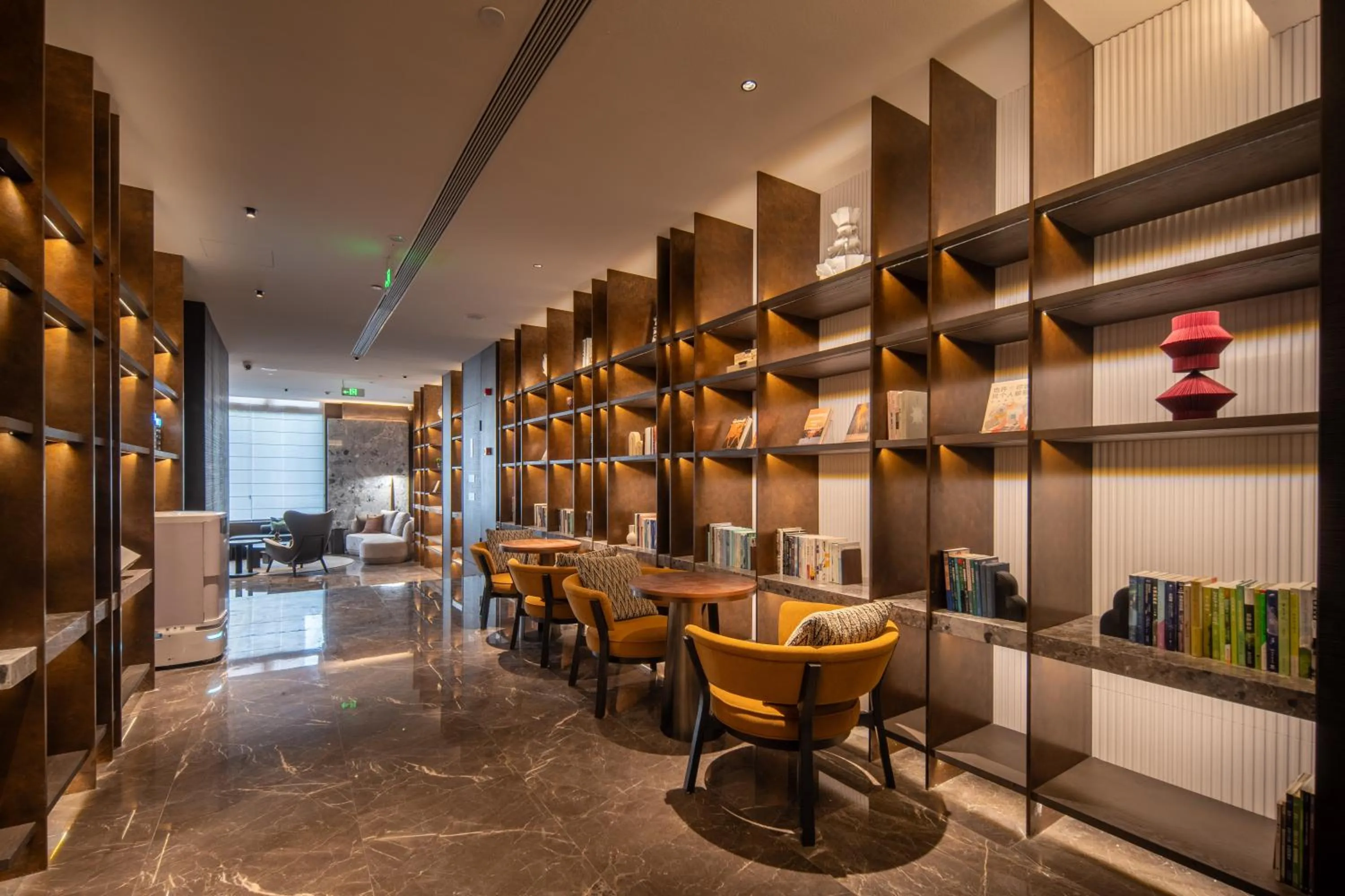 Seating area in Atour Hotel Chengdu Wuhou Temple