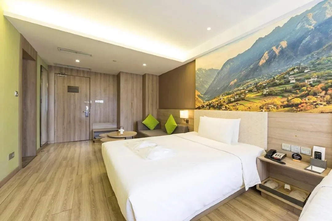 Bedroom in Atour Hotel Chengdu Wuhou Temple