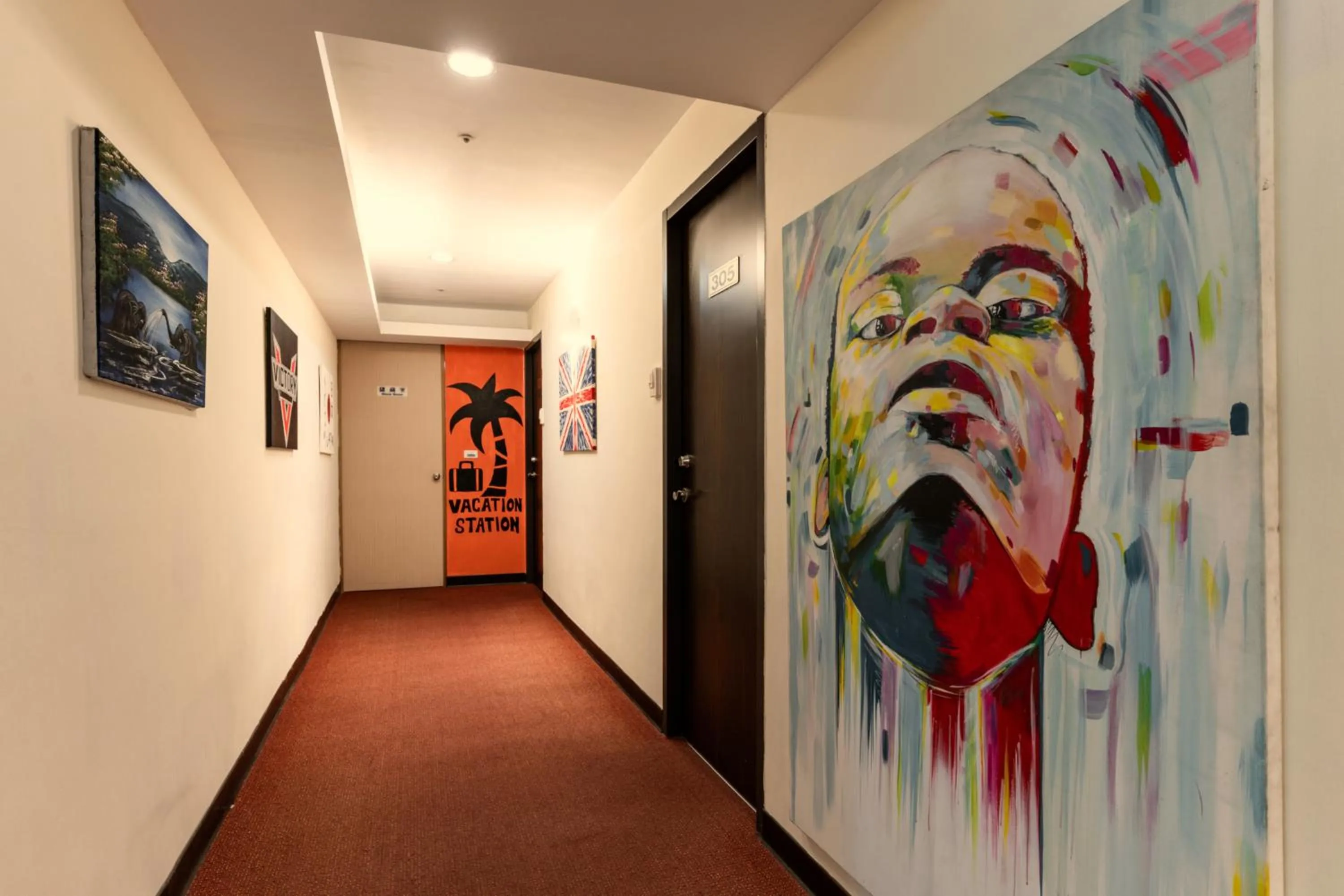 Lobby or reception in Love River Inn 愛河日央