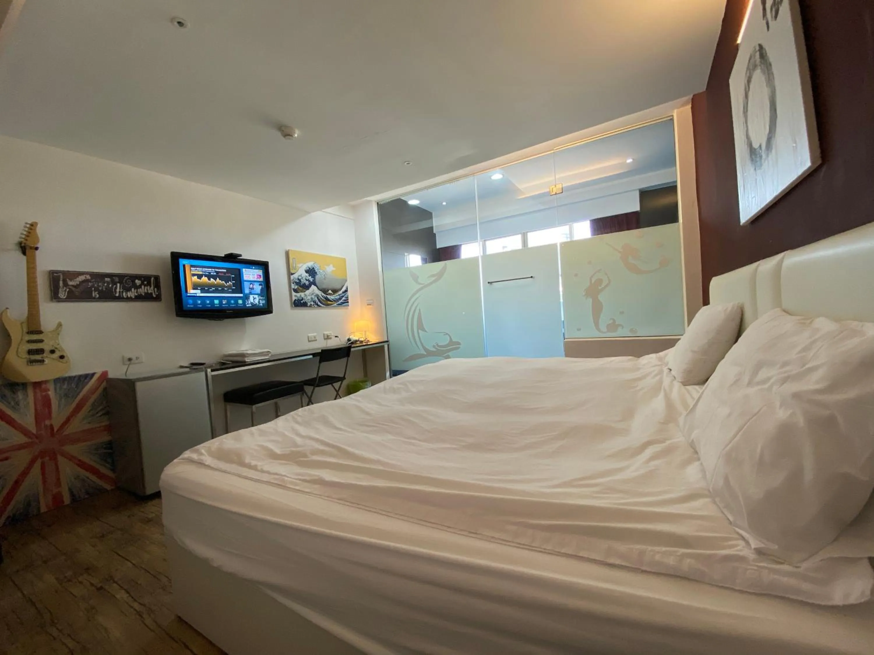 Bed in Love River Inn 愛河日央