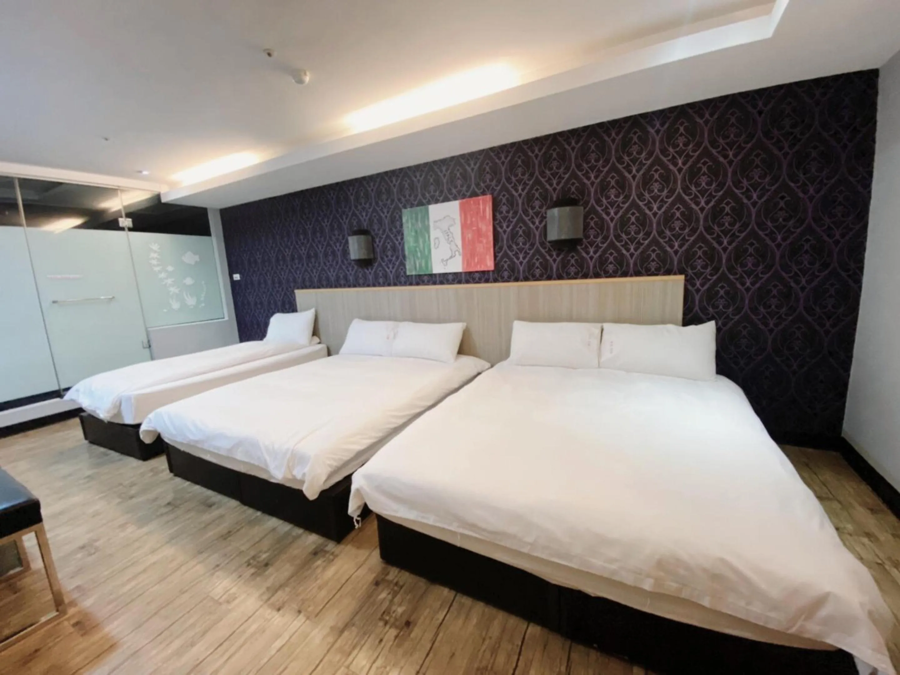 Bed in Love River Inn 愛河日央