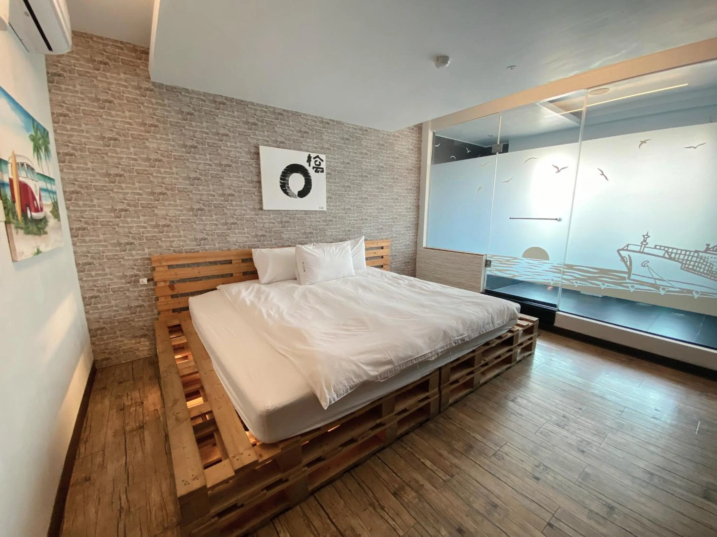 Bed in Love River Inn 愛河日央